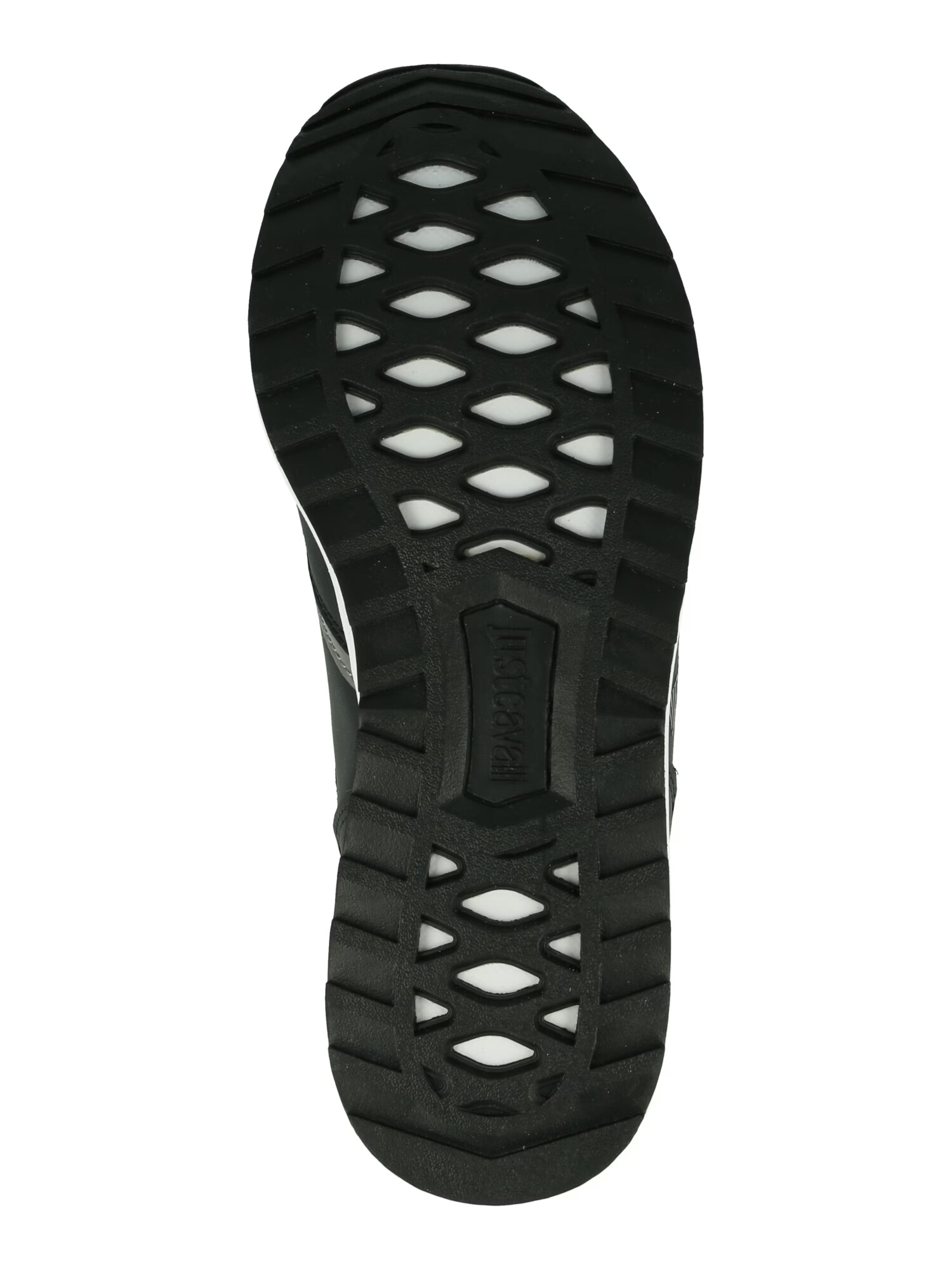 Just Cavalli Sneaker low 'ACTION' gri argintiu / negru - Pled.ro