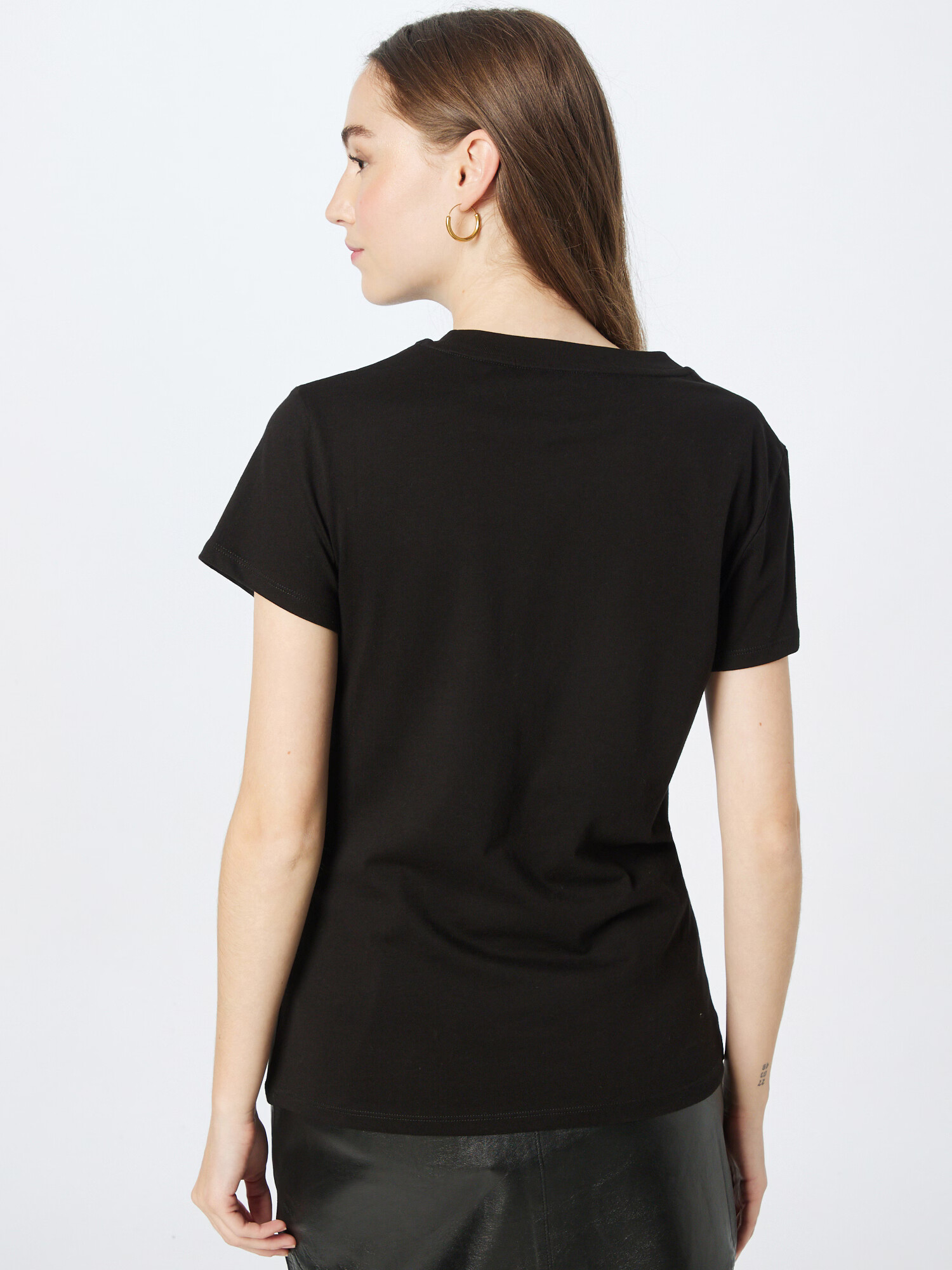 Just Cavalli Tricou 'MALIBU' auriu / negru - Pled.ro