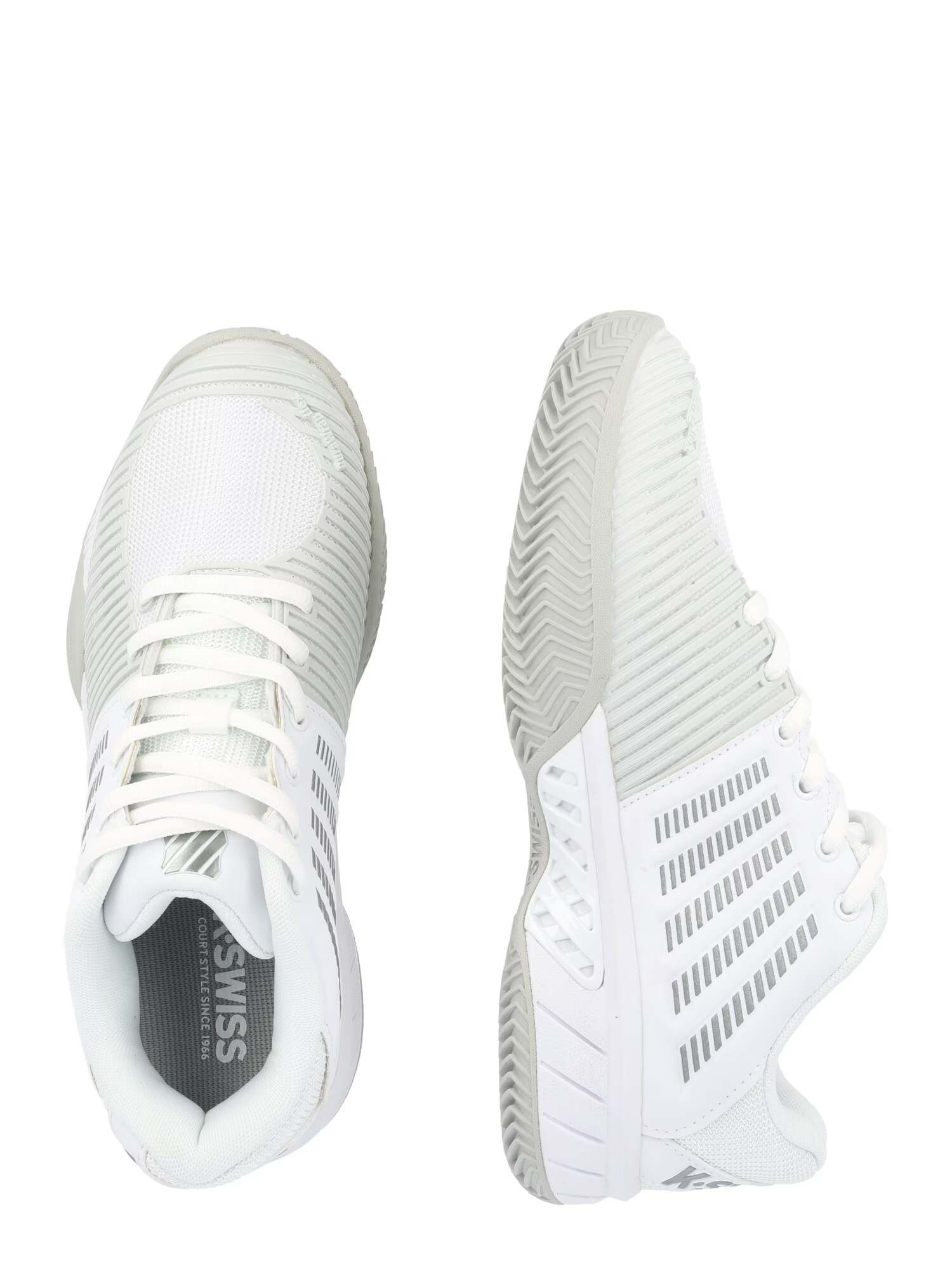 K-SWISS Sneaker low gri / alb - Pled.ro