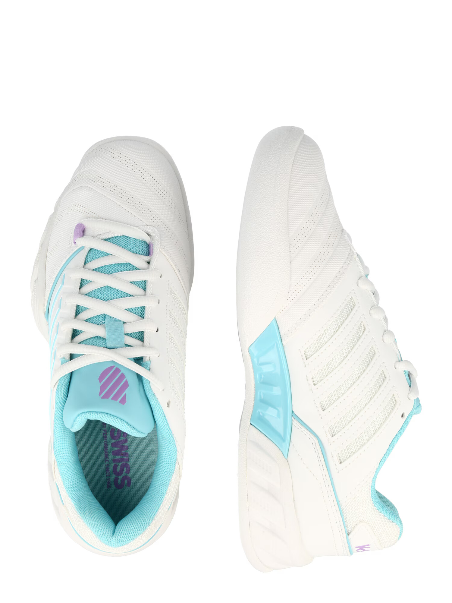 K-Swiss Performance Footwear Pantofi sport 'BIGSHOT LIGHT 4 CARPET' turcoaz / alb - Pled.ro