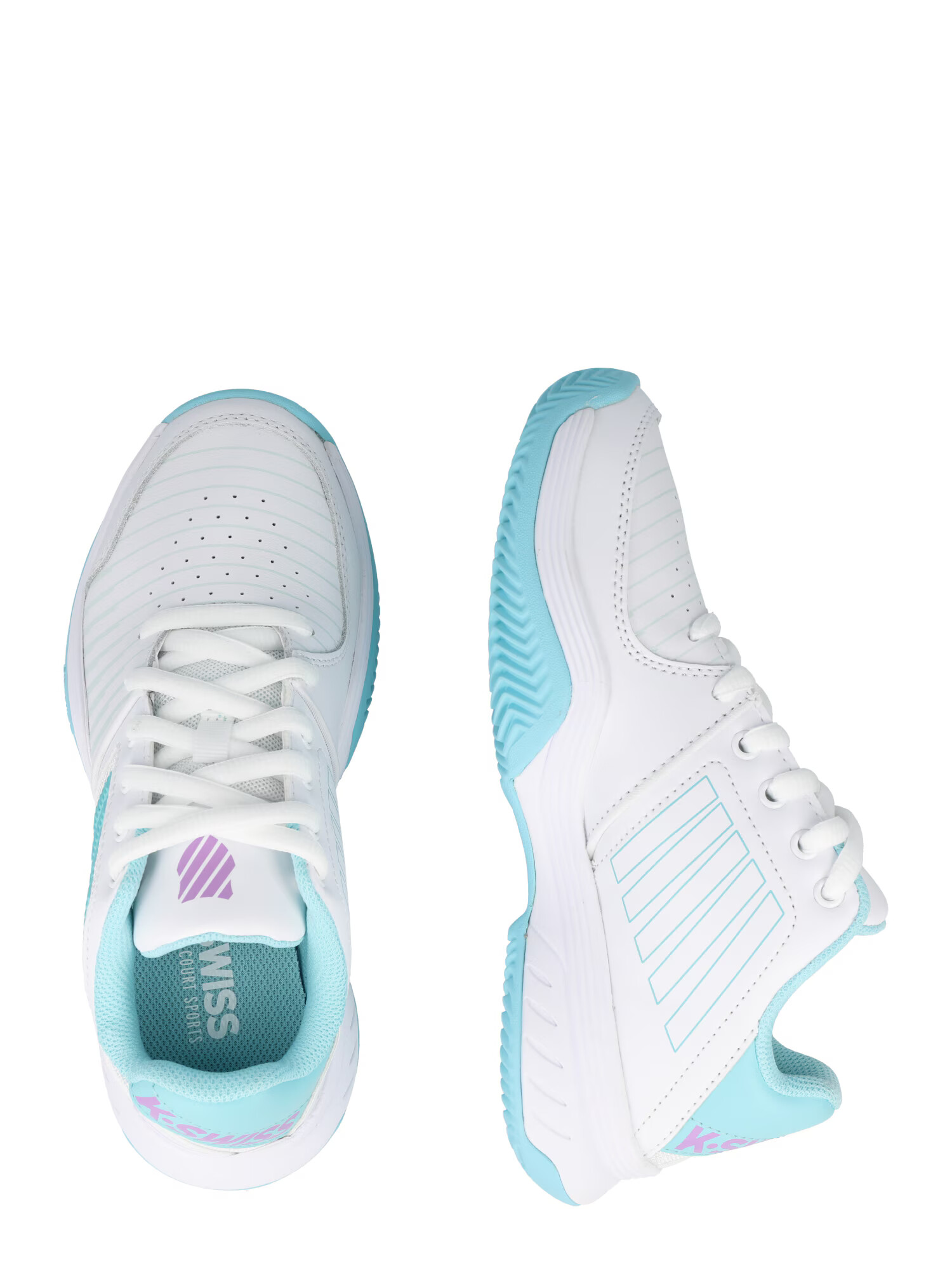 K-Swiss Performance Footwear Pantofi sport 'COURT EXPRESS' turcoaz / verde mentă / alb - Pled.ro