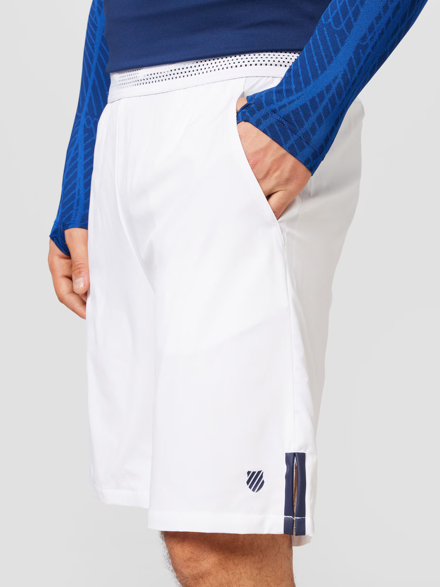 K-Swiss Performance Pantaloni sport bleumarin / alb - Pled.ro