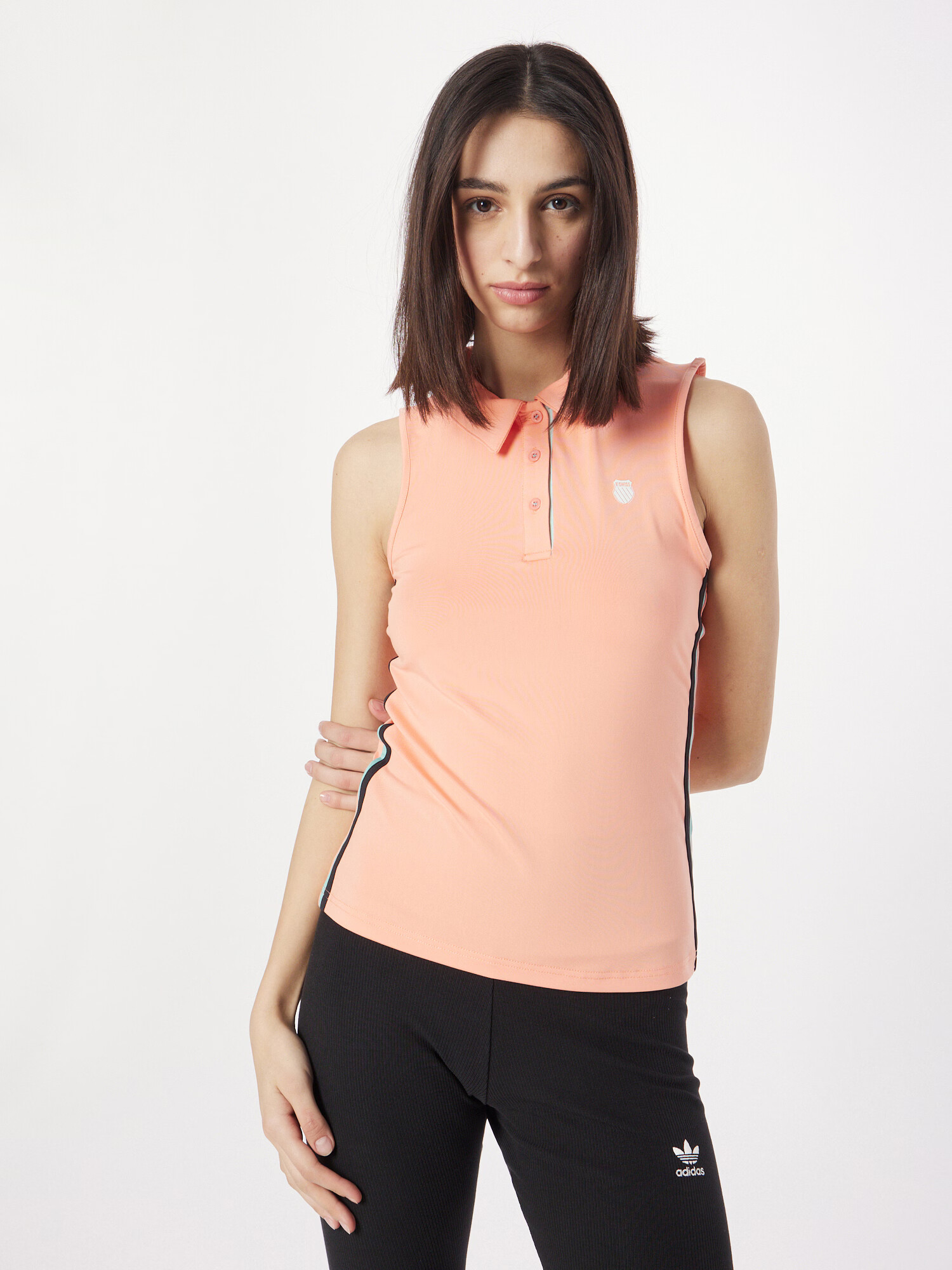 K-Swiss Performance Sport top 'Hypercourt' opal / portocaliu piersică / negru / alb - Pled.ro