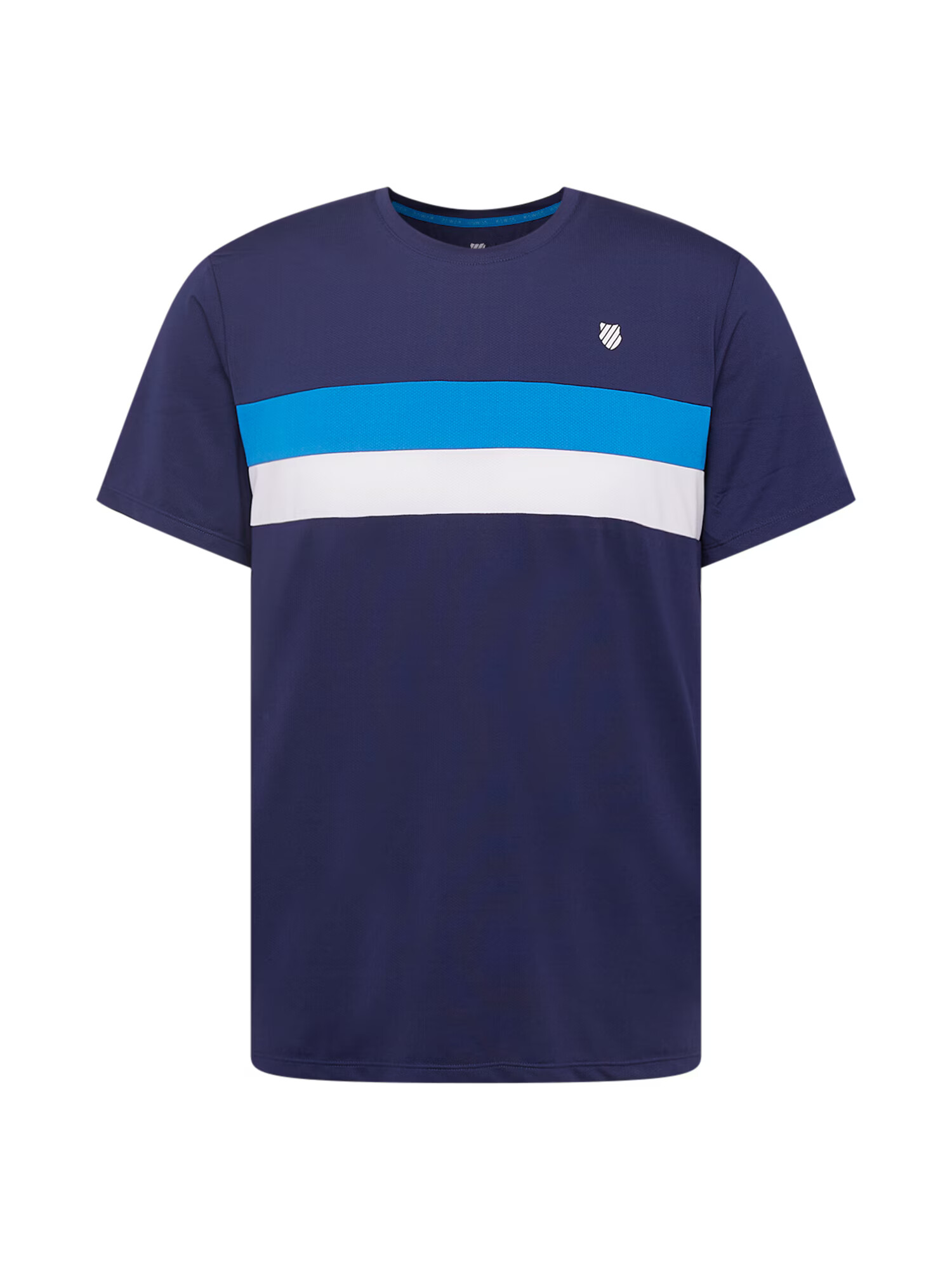 K-Swiss Performance Tricou funcțional bleumarin / albastru regal / alb - Pled.ro