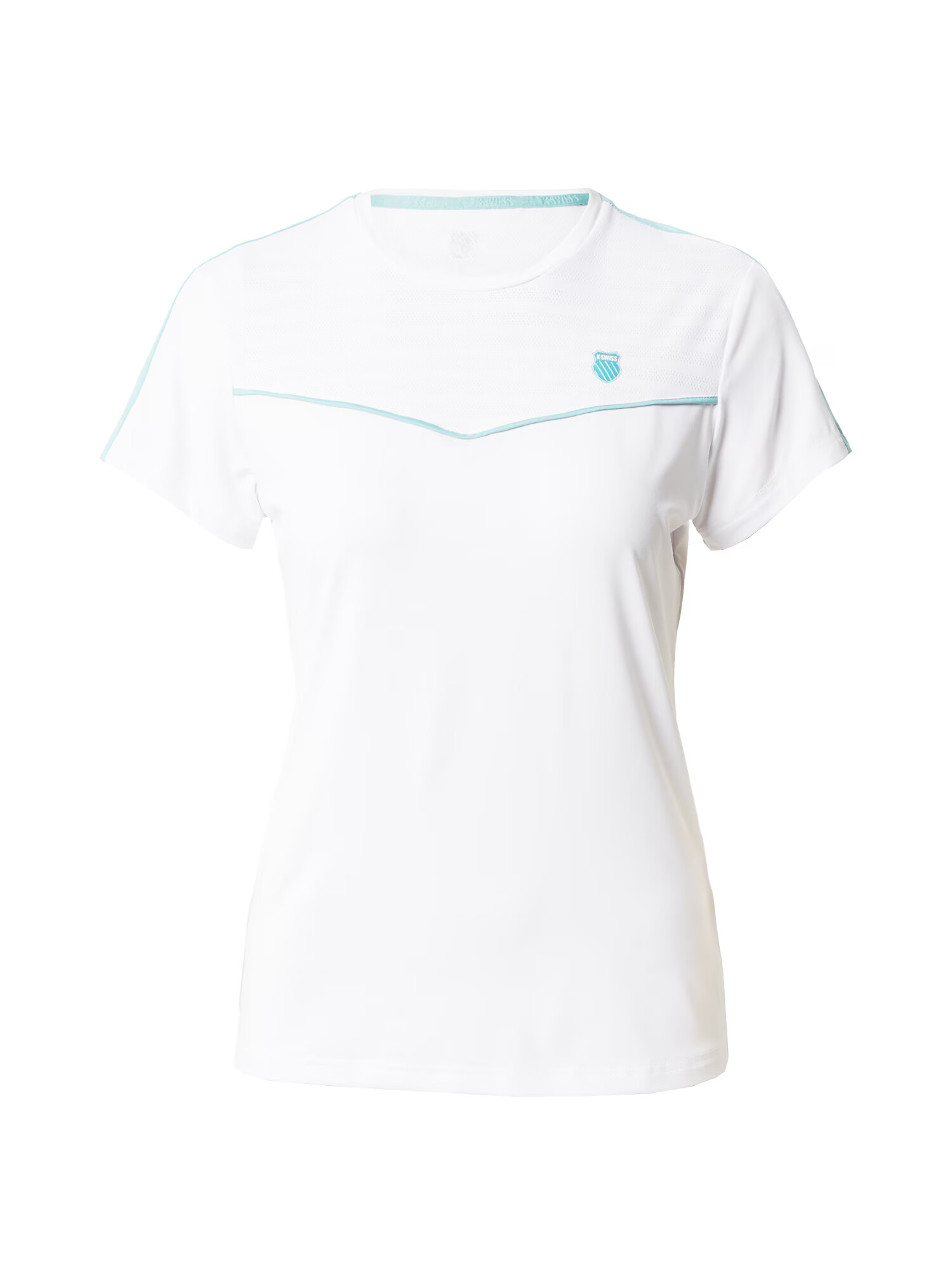 K-Swiss Performance Tricou funcțional opal / alb - Pled.ro