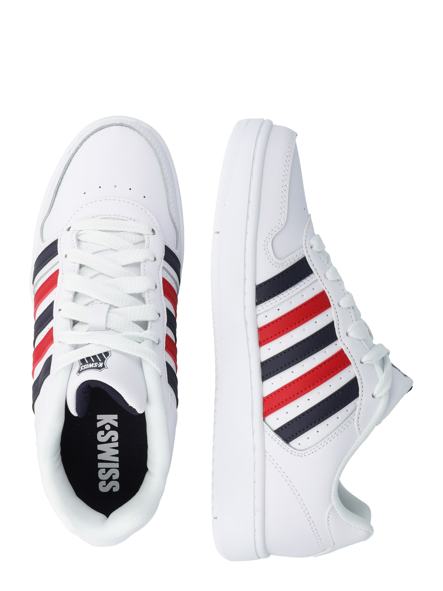 K-SWISS Sneaker low albastru noapte / roșu / alb - Pled.ro