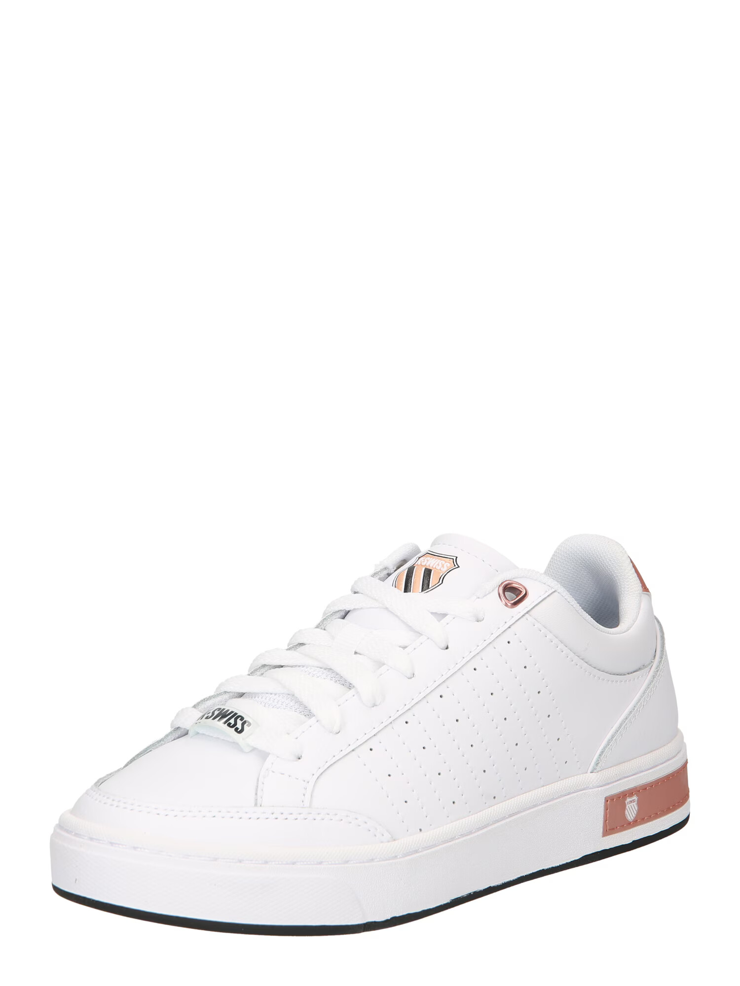 K-SWISS Sneaker low 'Court Block' roz / alb - Pled.ro