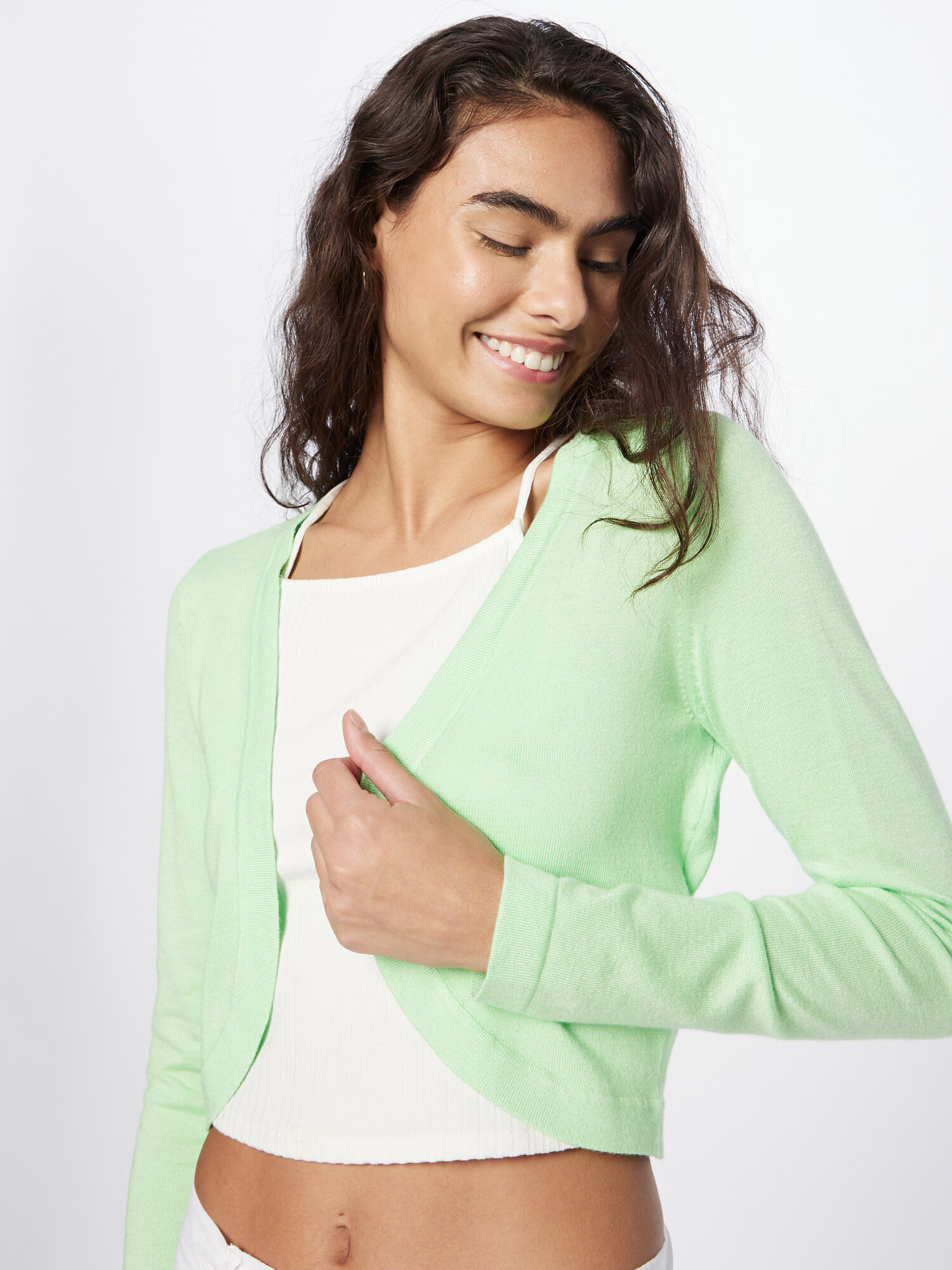 Kaffe Bolero 'Astrid' verde pastel - Pled.ro