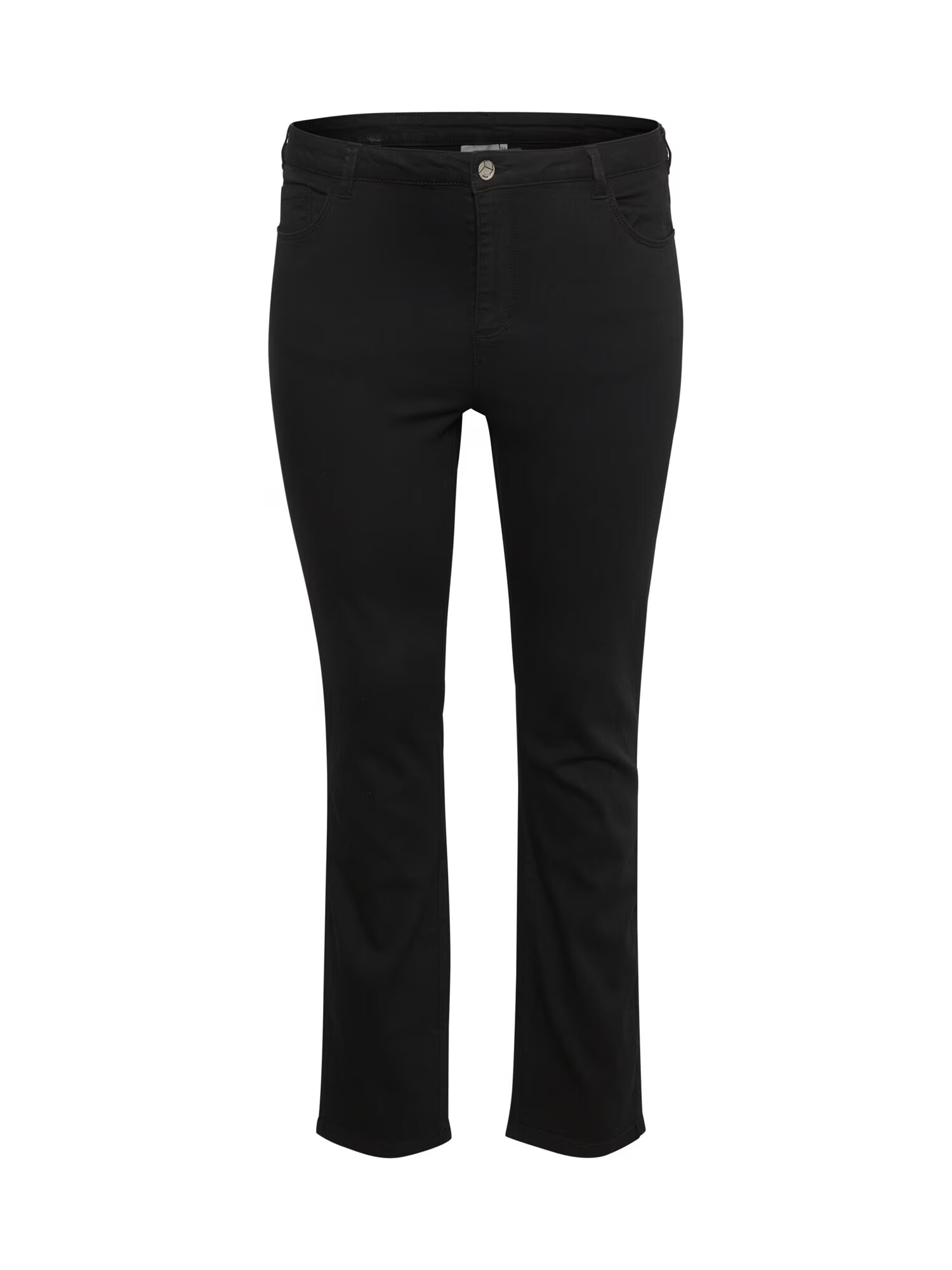 KAFFE CURVE Jeans 'Willa' negru denim - Pled.ro