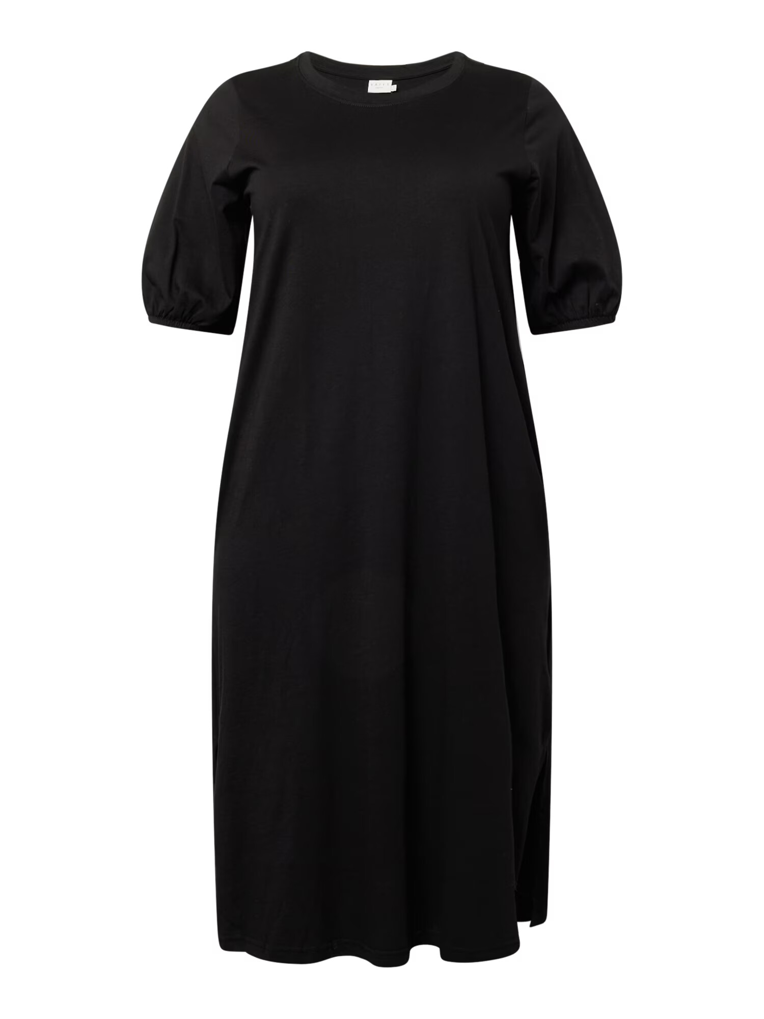 KAFFE CURVE Rochie 'Erna' negru - Pled.ro