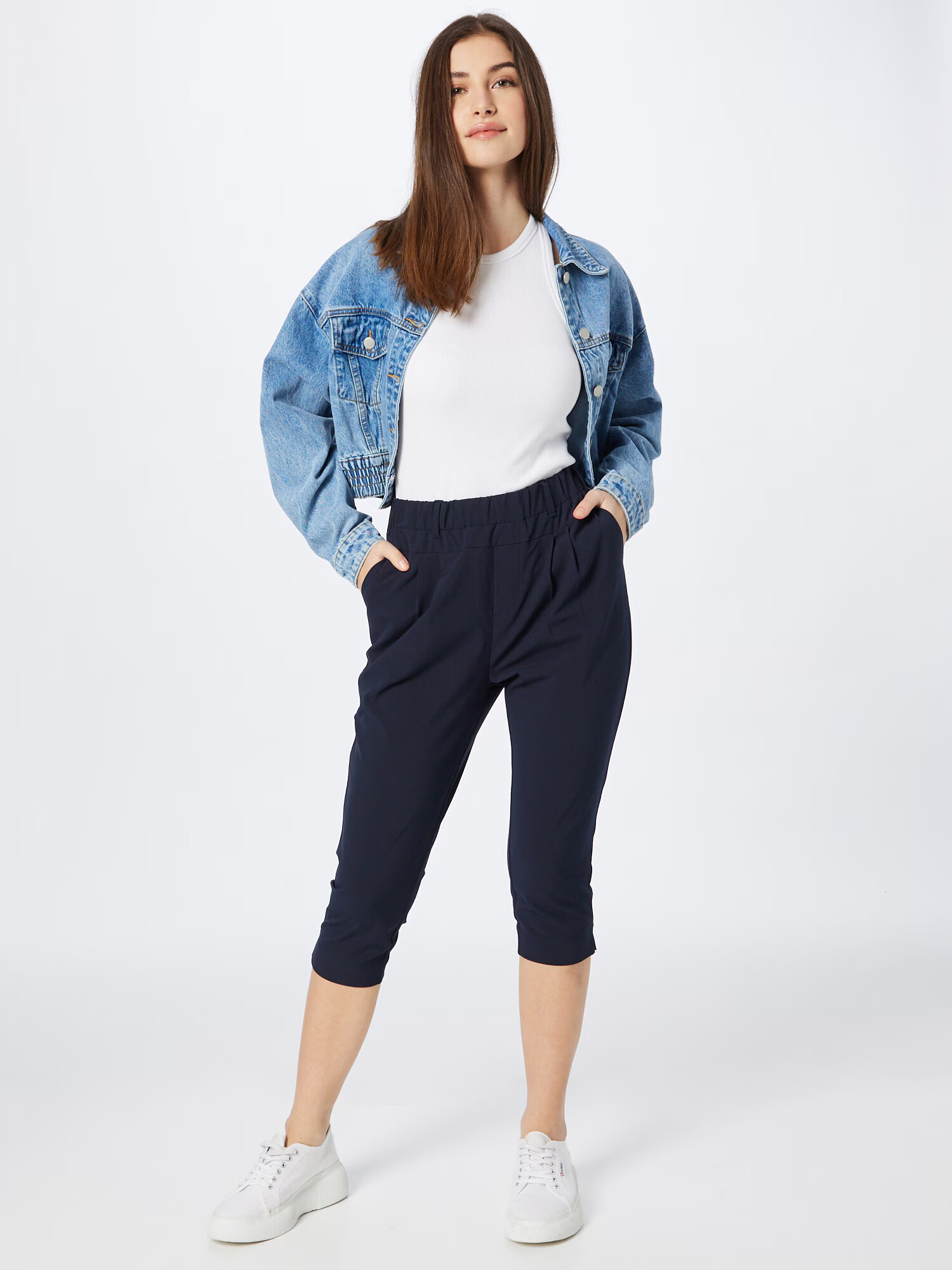 Kaffe Pantaloni 'Jillian' bleumarin - Pled.ro