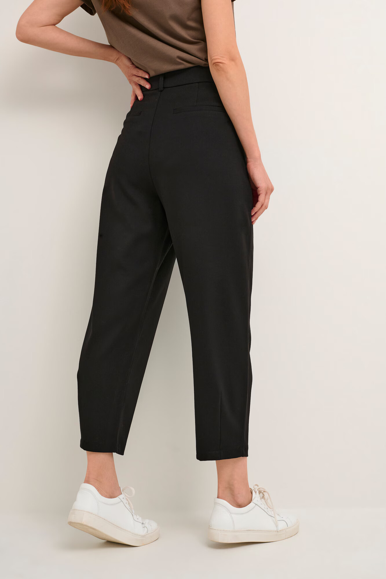 Kaffe Pantaloni 'Merle' negru - Pled.ro