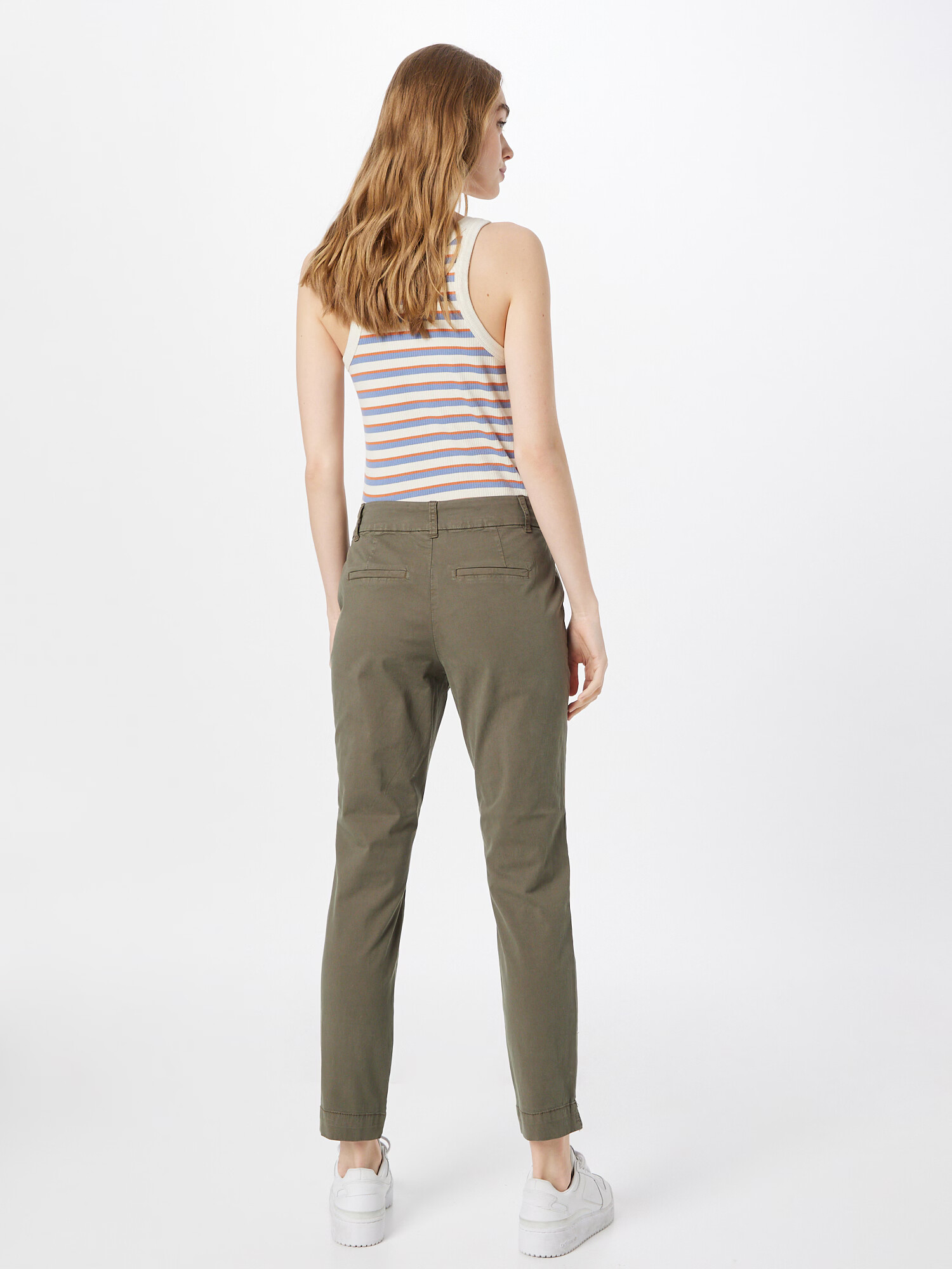 Kaffe Pantaloni 'Mette' kaki - Pled.ro