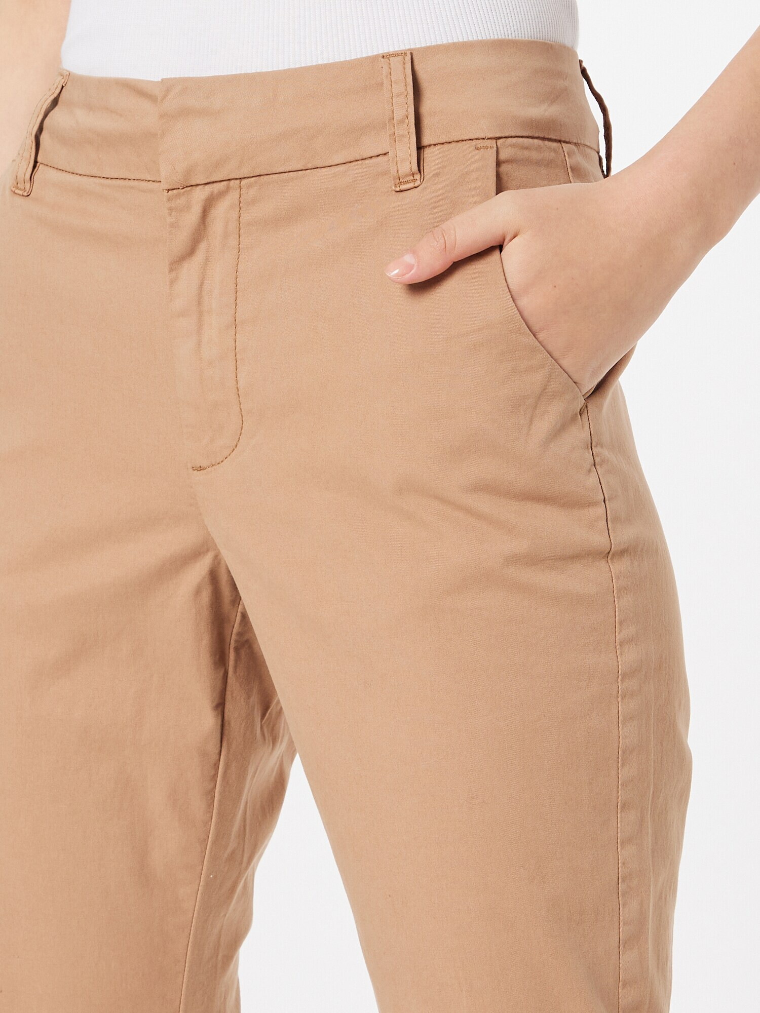 Kaffe Pantaloni 'Mette' maro cappuccino - Pled.ro