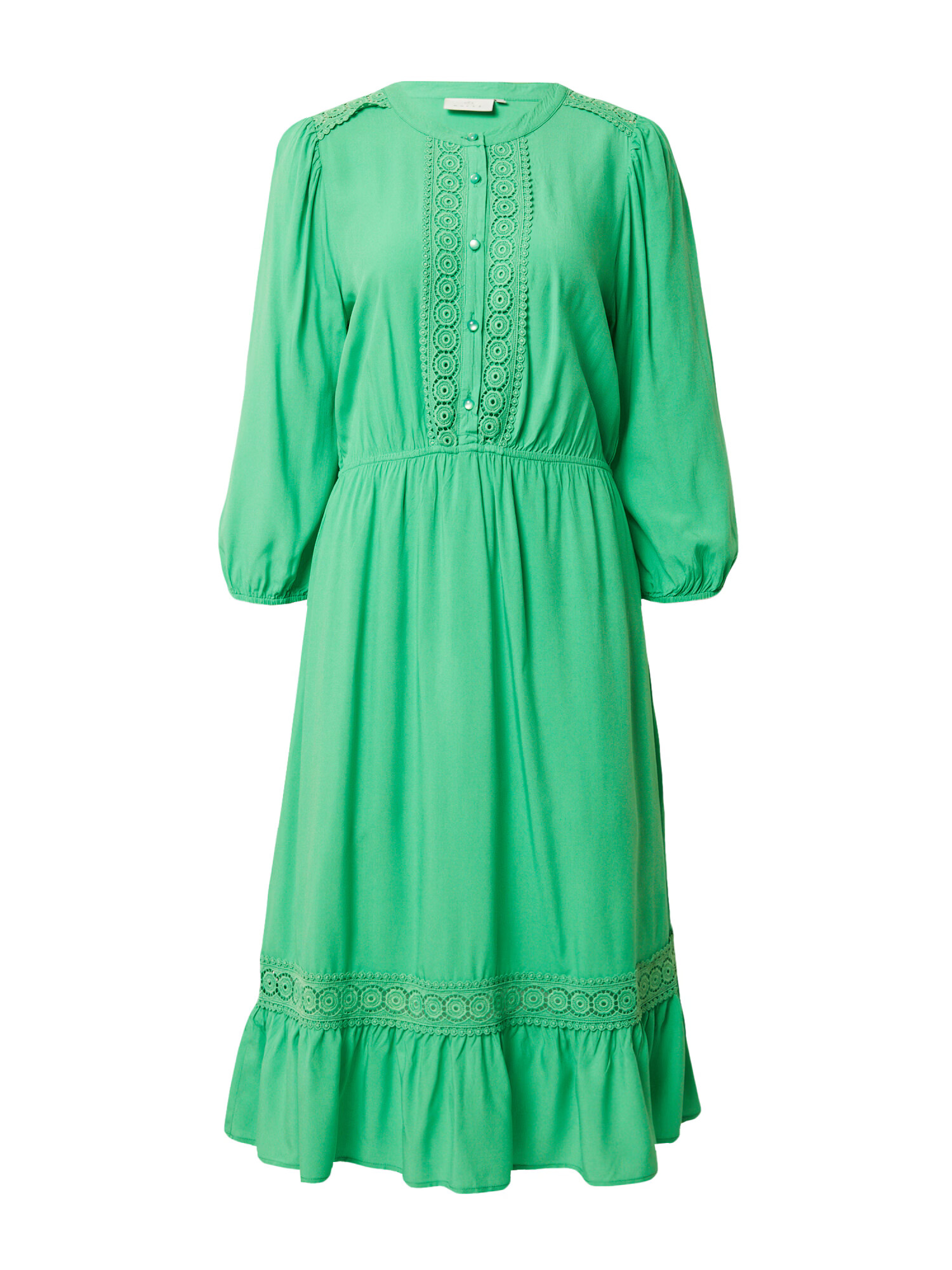 Kaffe Rochie 'Freya' verde kiwi - Pled.ro