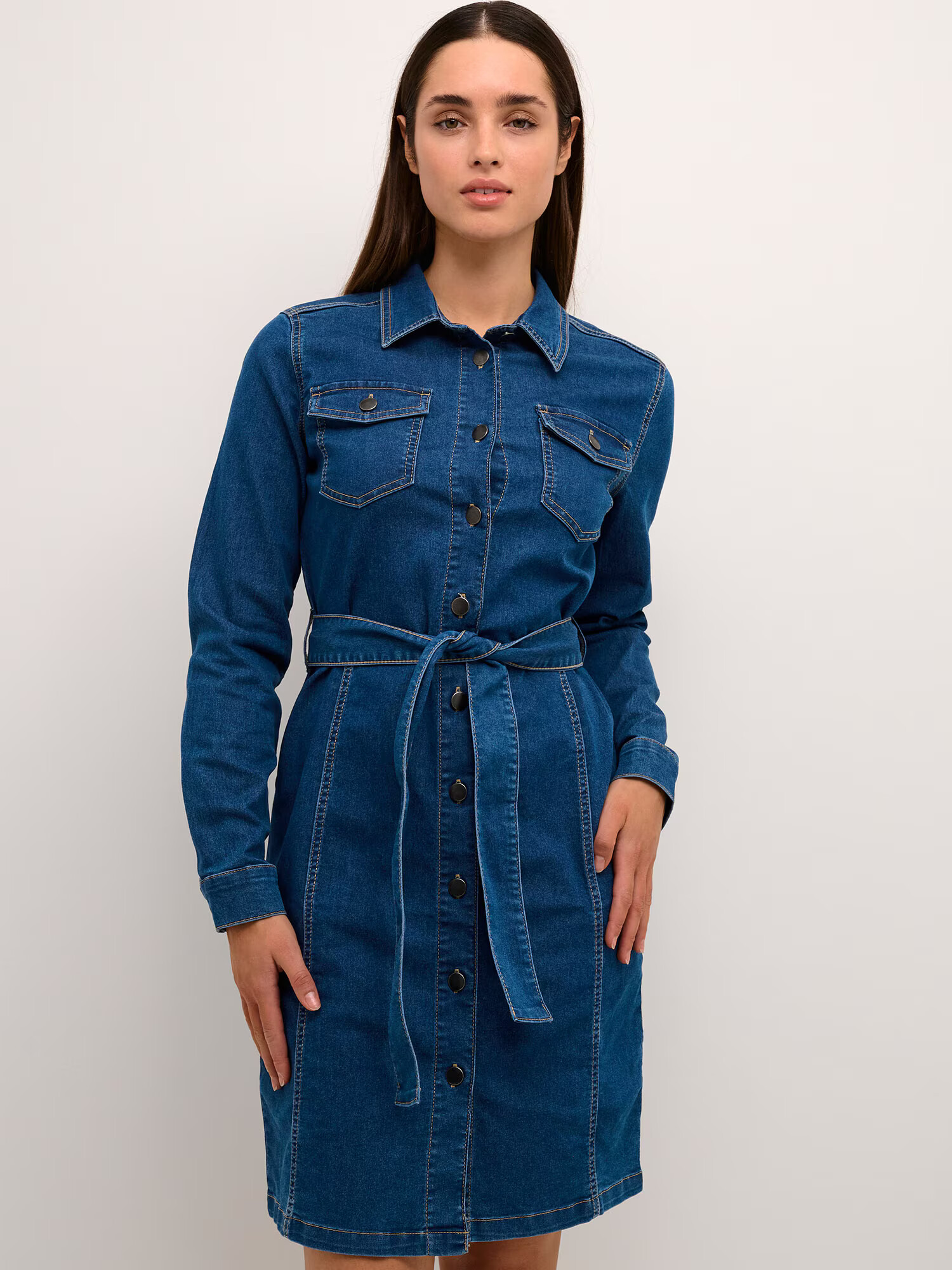 Kaffe Rochie tip bluză 'Vicky' albastru denim - Pled.ro