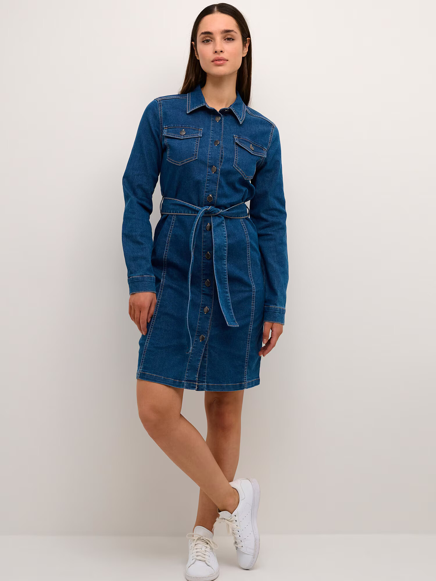 Kaffe Rochie tip bluză 'Vicky' albastru denim - Pled.ro