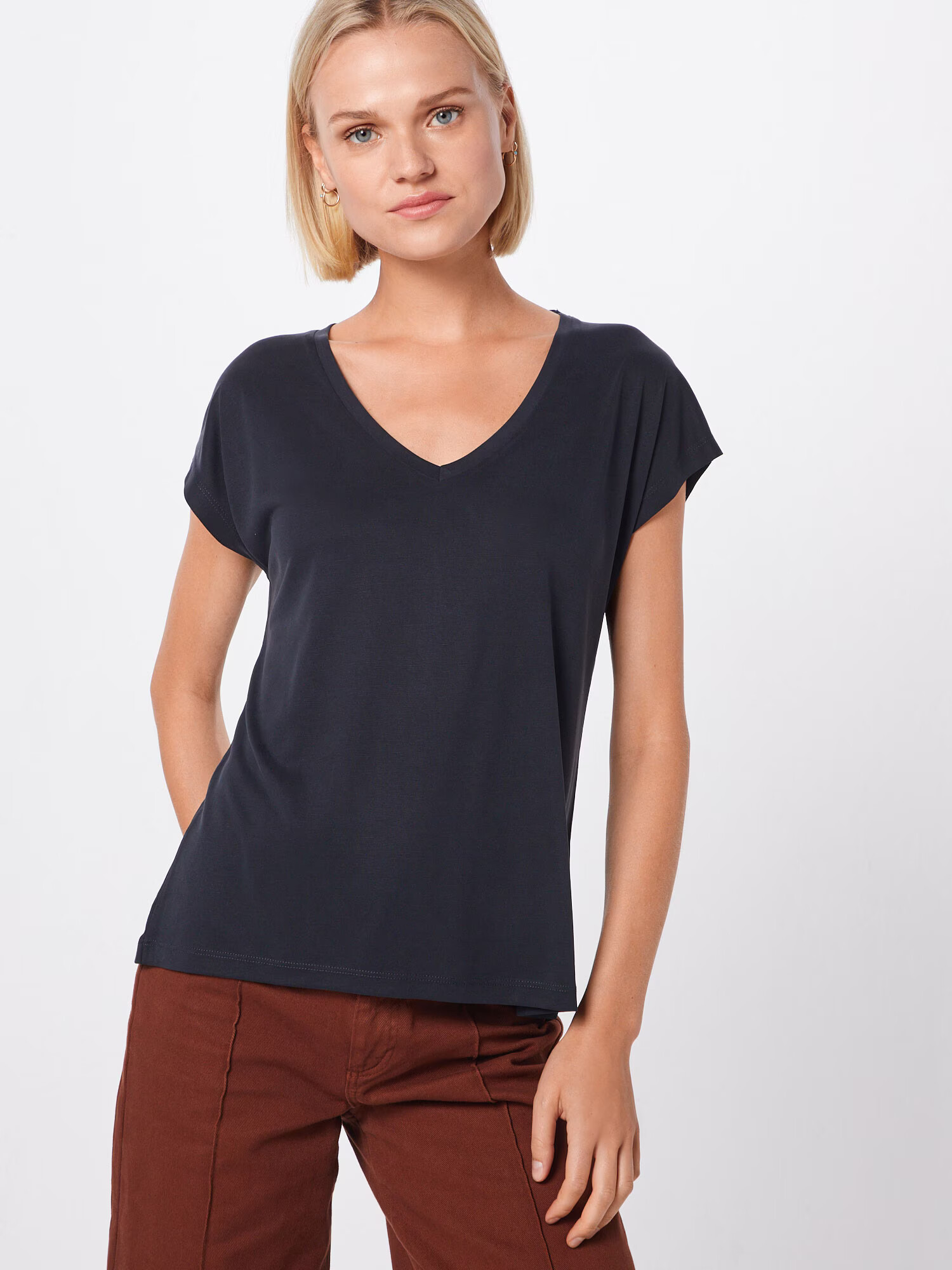 Kaffe Tricou 'Alise' negru - Pled.ro