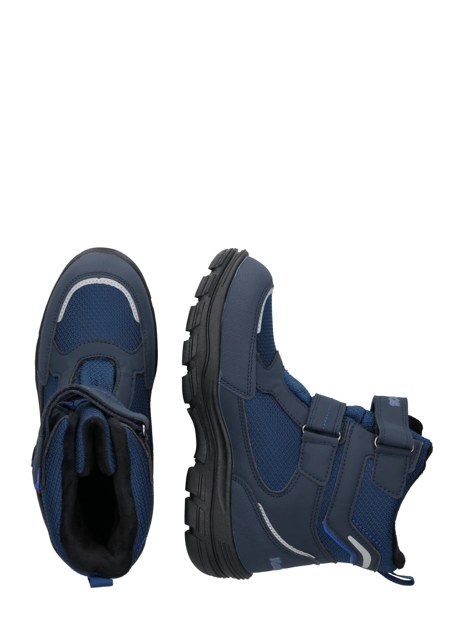 KangaROOS Botine 'K-LENO KIBO RTX' albastru marin / bleumarin / gri - Pled.ro