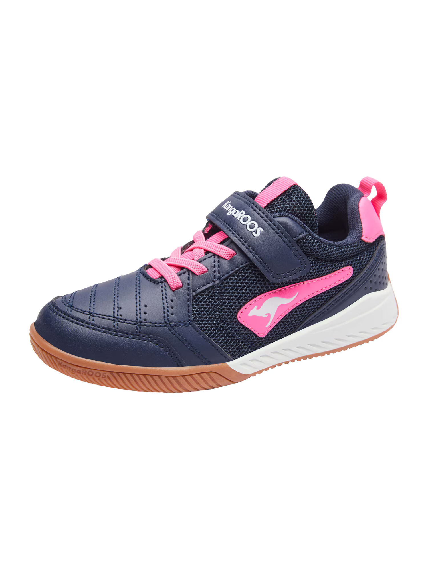 KangaROOS Sneaker albastru marin / roz deschis / alb - Pled.ro