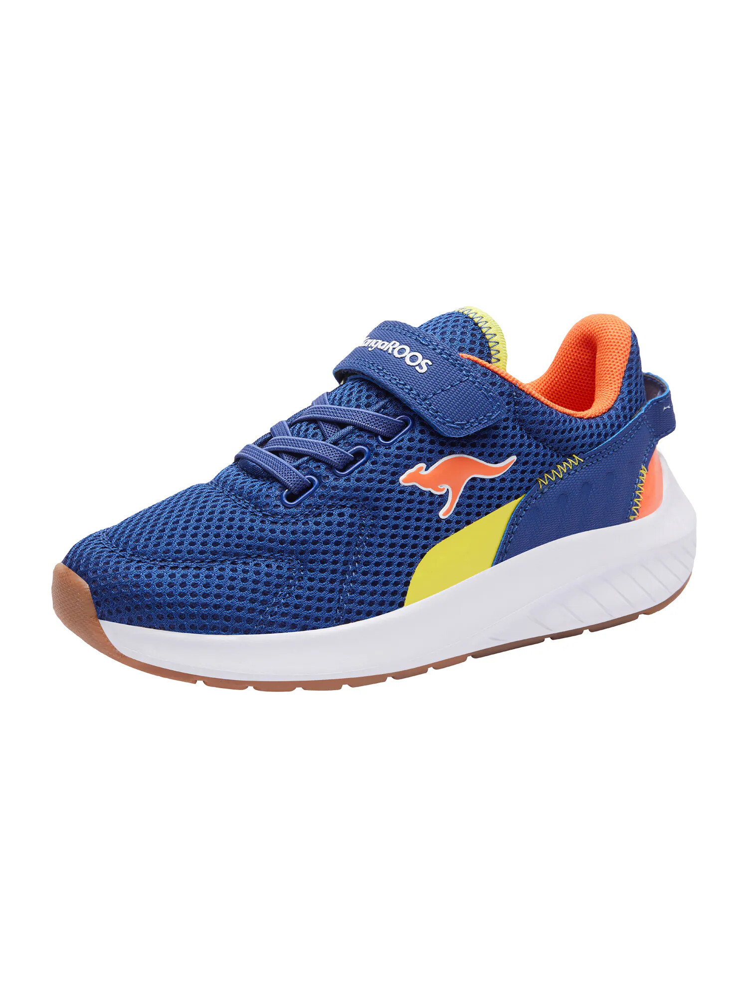 KangaROOS Sneaker 'Fort Jag' albastru regal / galben / portocaliu / alb - Pled.ro