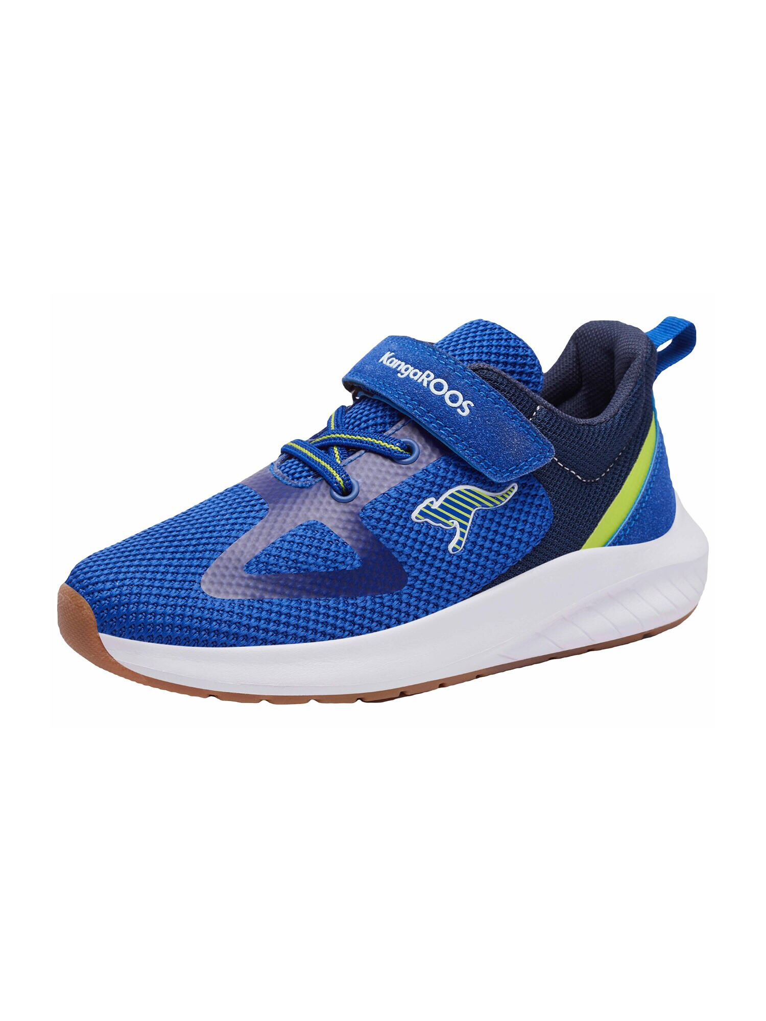 KangaROOS Sneaker 'K-FORT' albastru / galben - Pled.ro