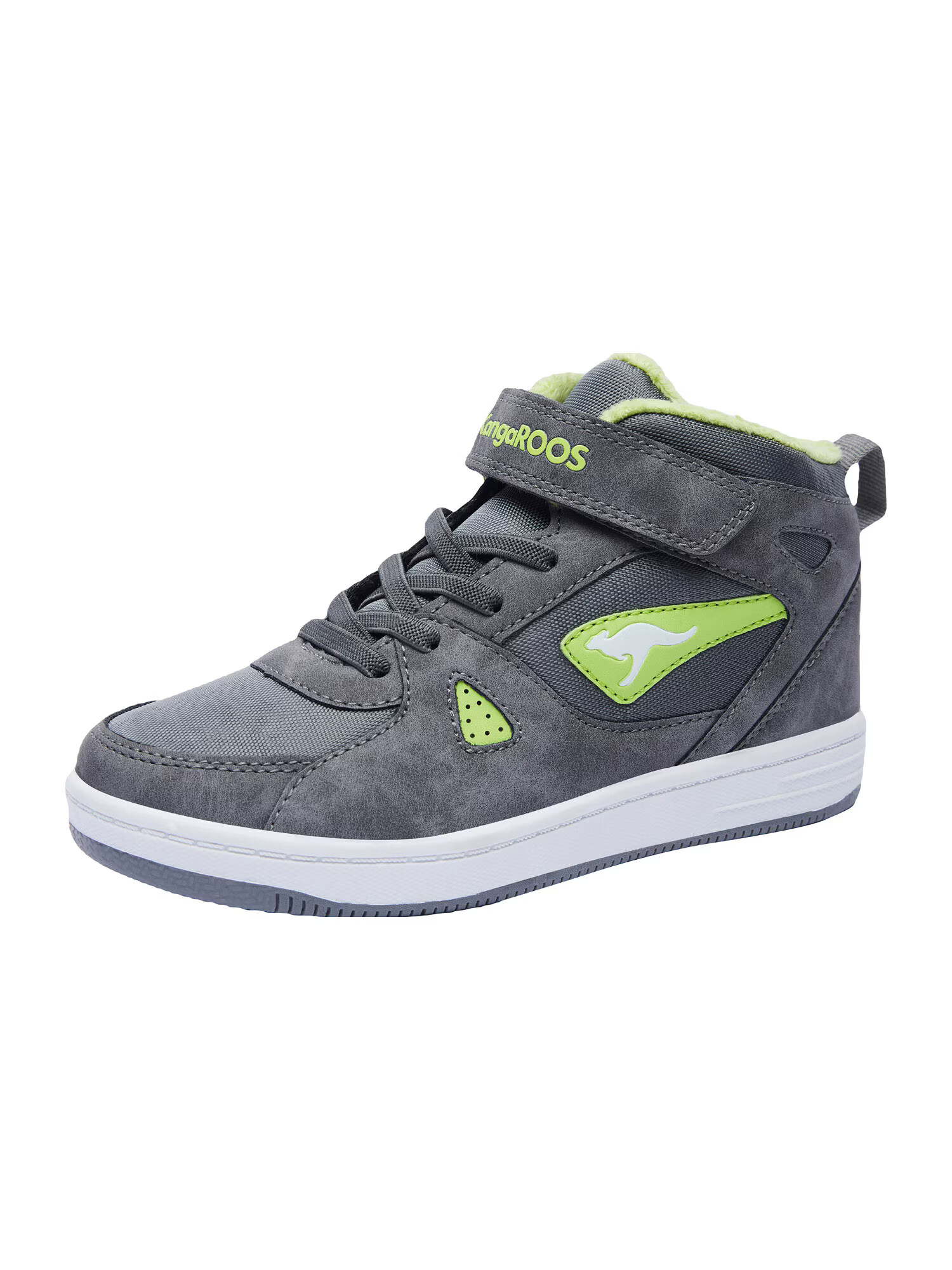 KangaROOS Sneaker 'Kalley' gri / verde deschis - Pled.ro