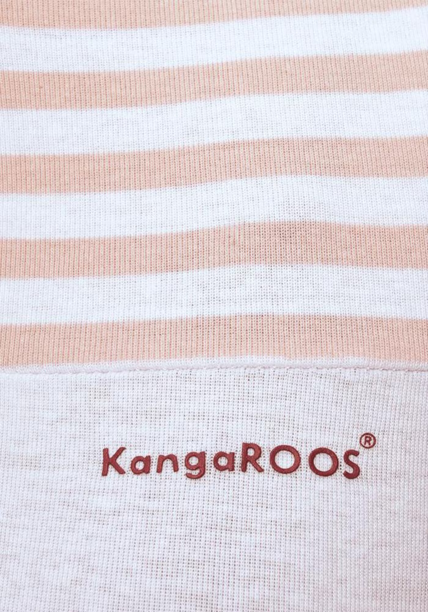 KangaROOS Tricou roz zmeură / roz pudră / alb amestacat - Pled.ro