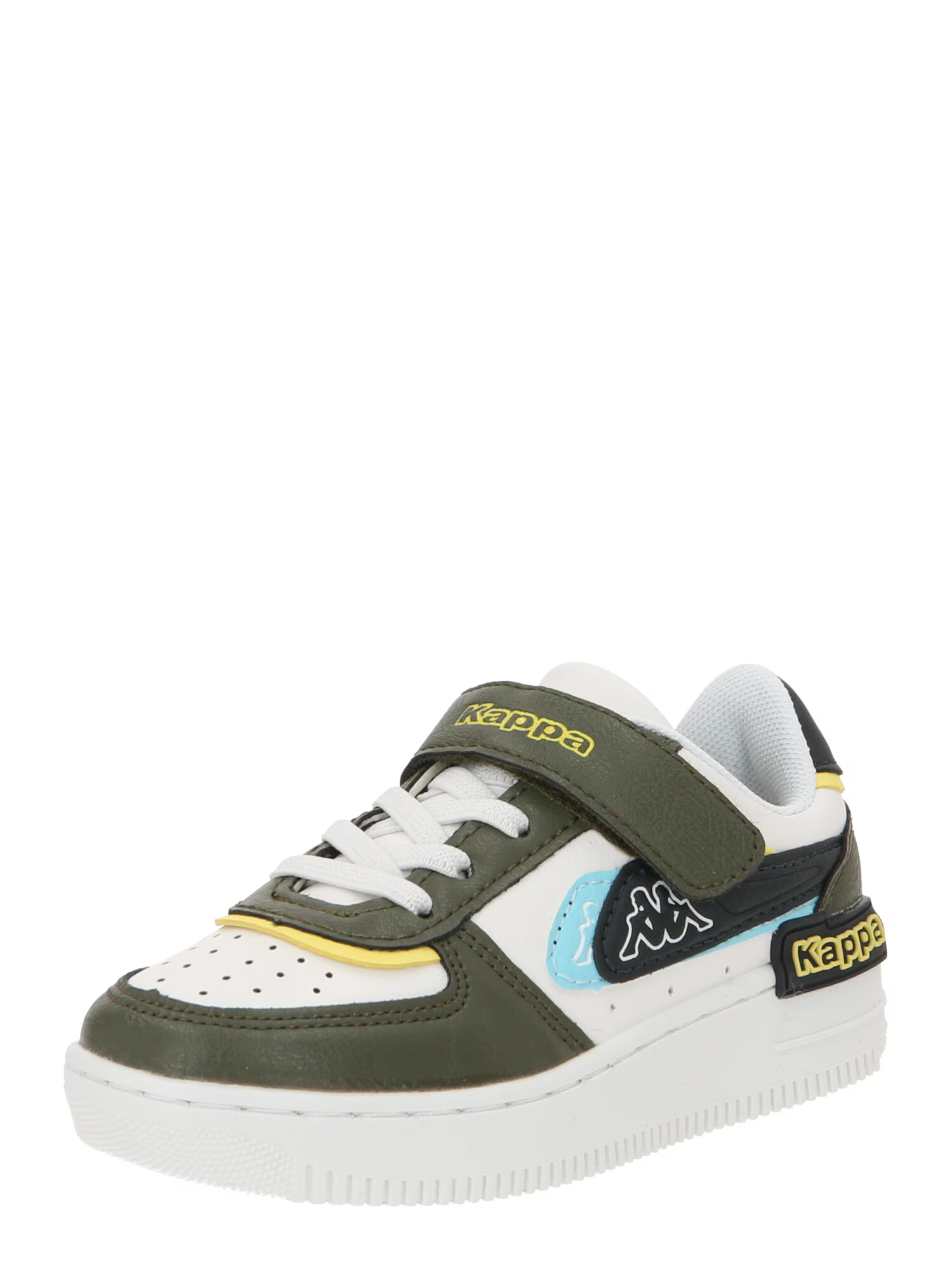 KAPPA Sneaker 'BASH' albastru deschis / galben / oliv / alb - Pled.ro