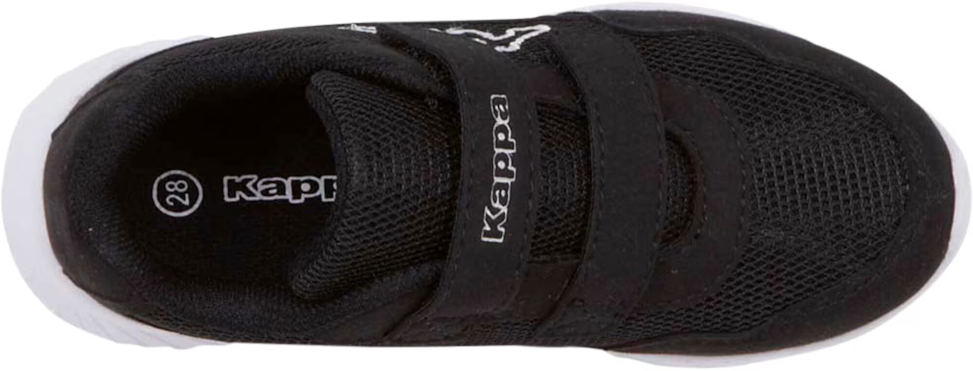 KAPPA Sneaker 'Cracker II' negru / alb - Pled.ro