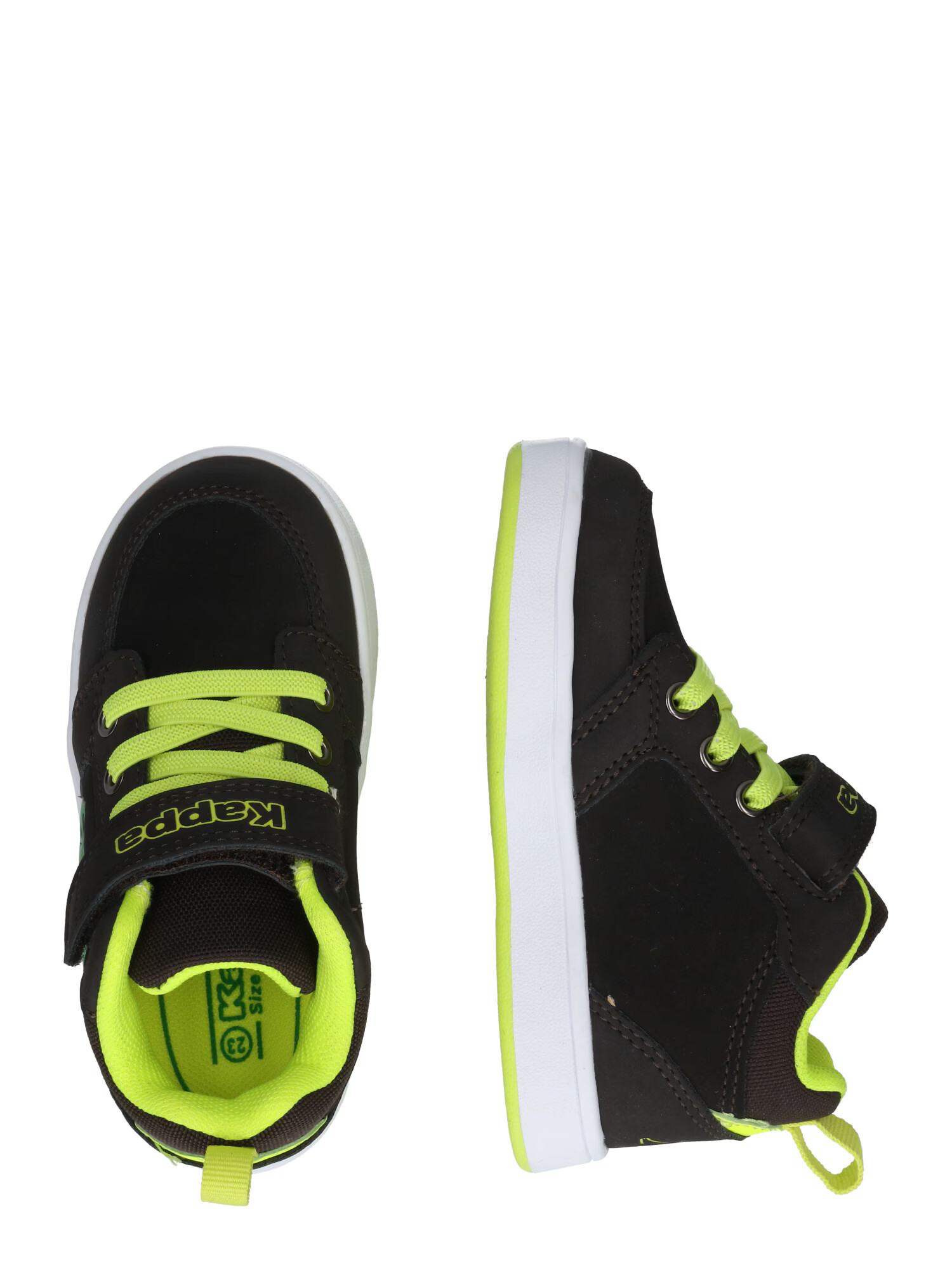 KAPPA Sneaker verde / negru / alb - Pled.ro