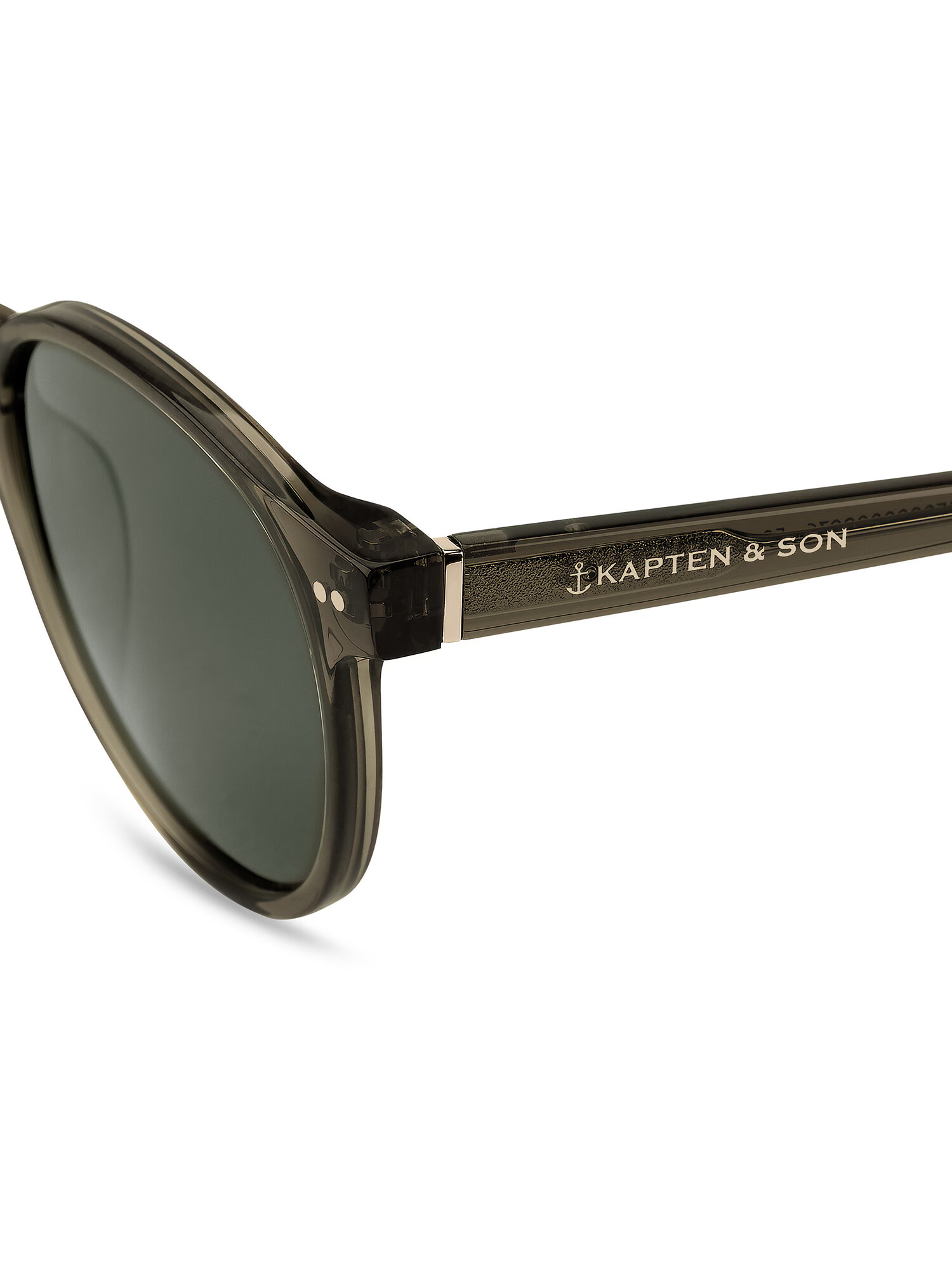 Kapten & Son Ochelari de soare 'Marais Transparent Olive Green' kaki - Pled.ro