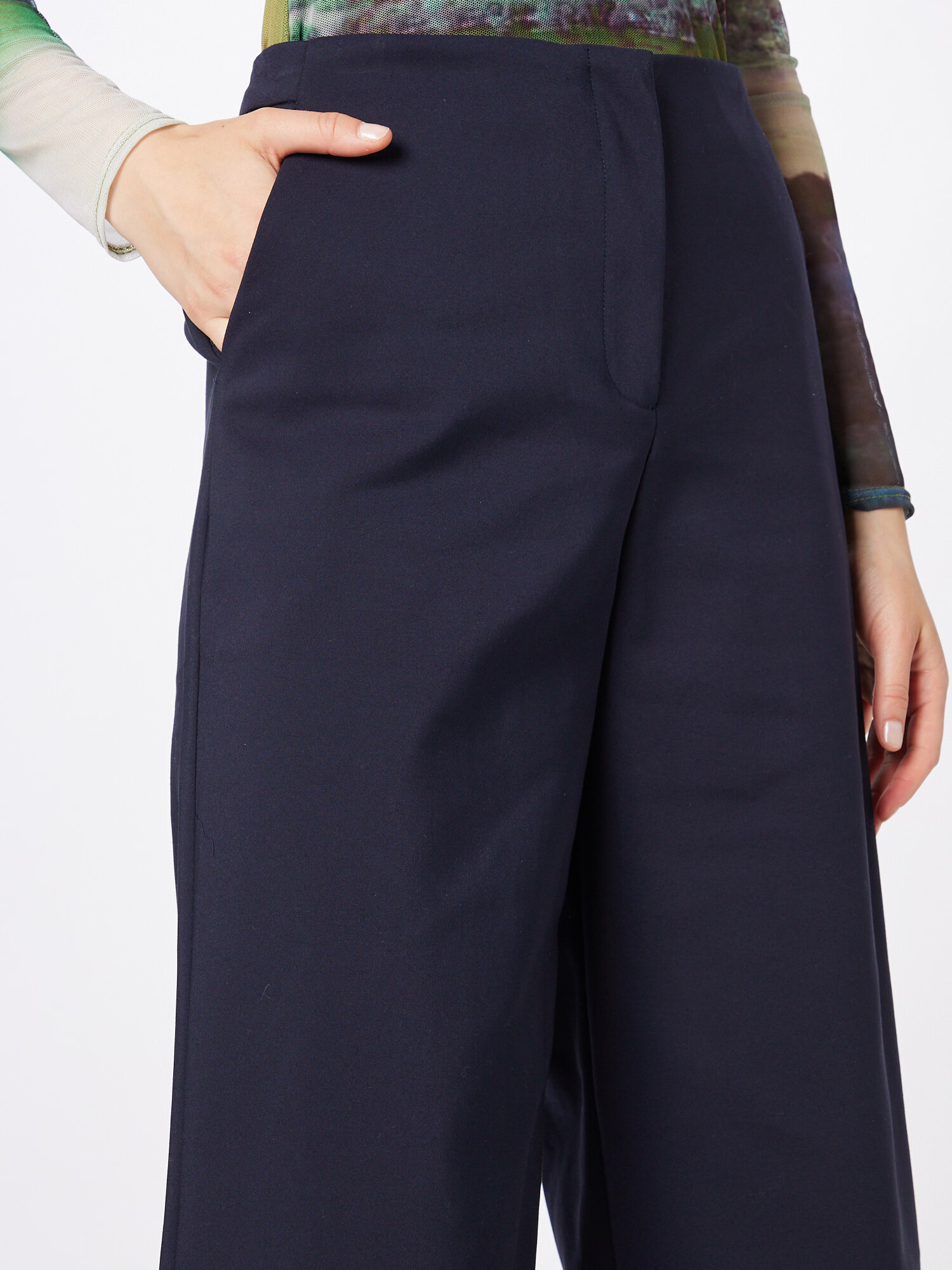 Karen Millen Pantaloni bleumarin - Pled.ro