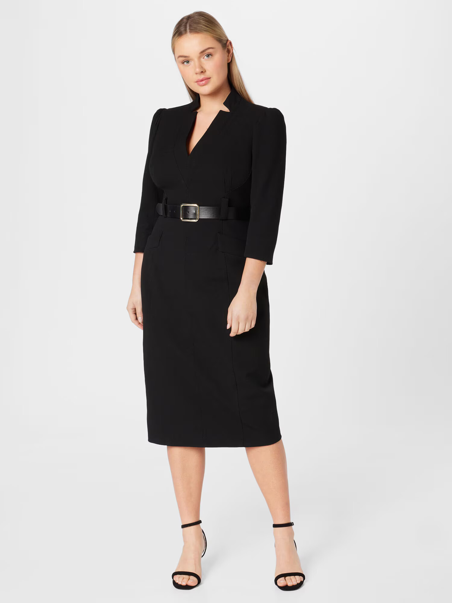 Karen Millen Rochie negru - Pled.ro