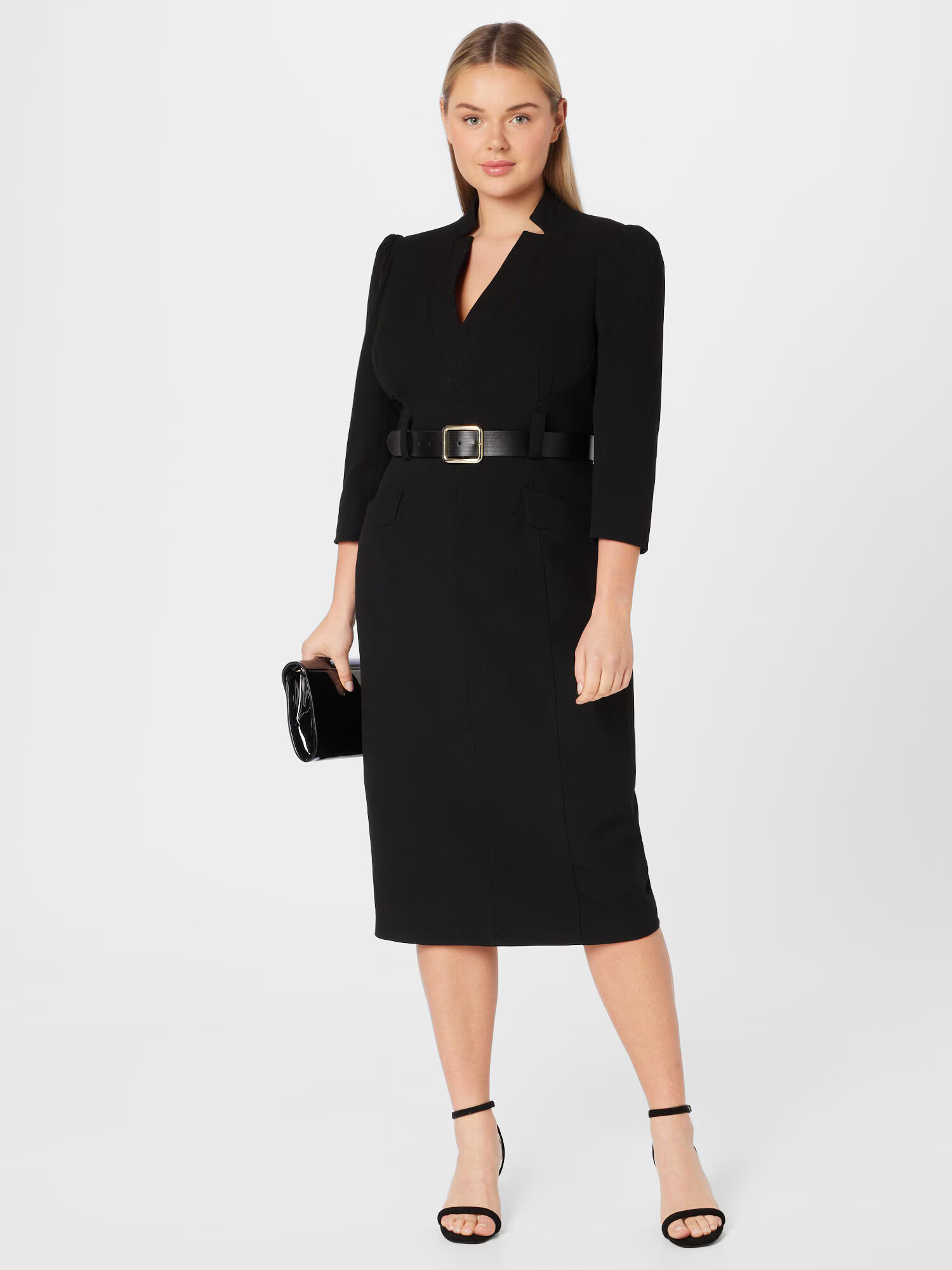 Karen Millen Rochie negru - Pled.ro