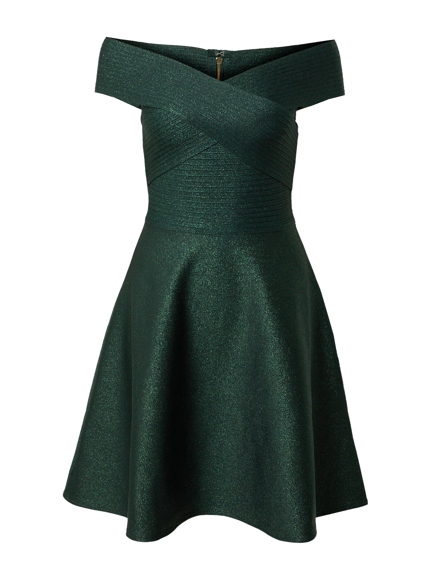 Karen Millen Rochie de cocktail verde pin - Pled.ro