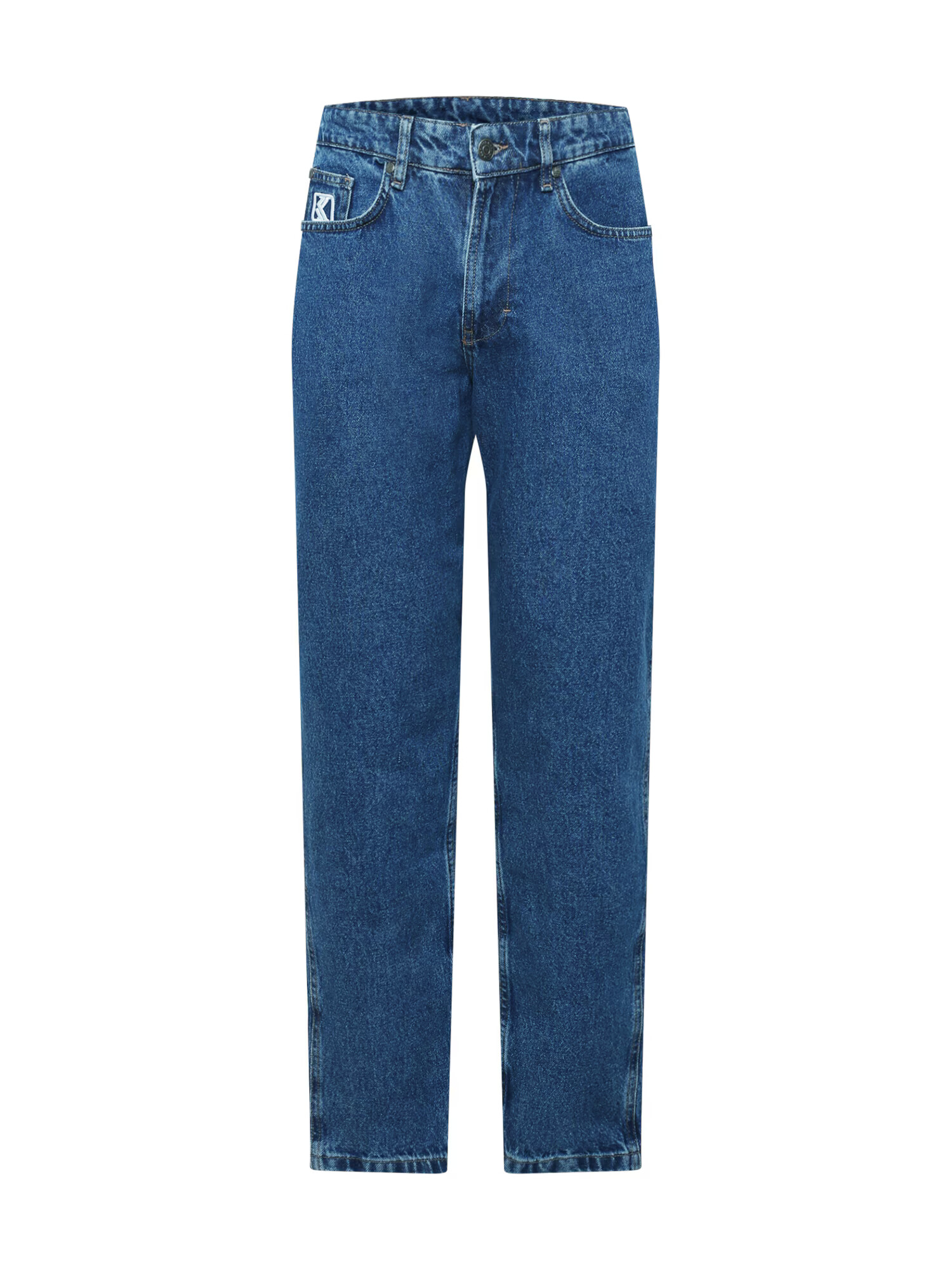 Karl Kani Jeans albastru denim / alb - Pled.ro