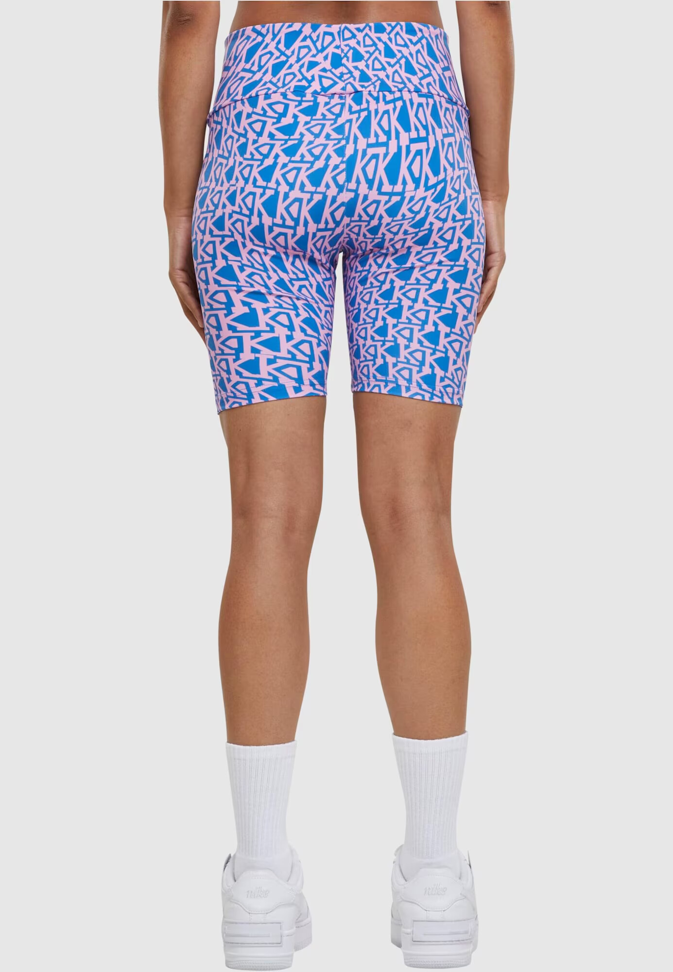 Karl Kani Leggings azur / roz deschis - Pled.ro