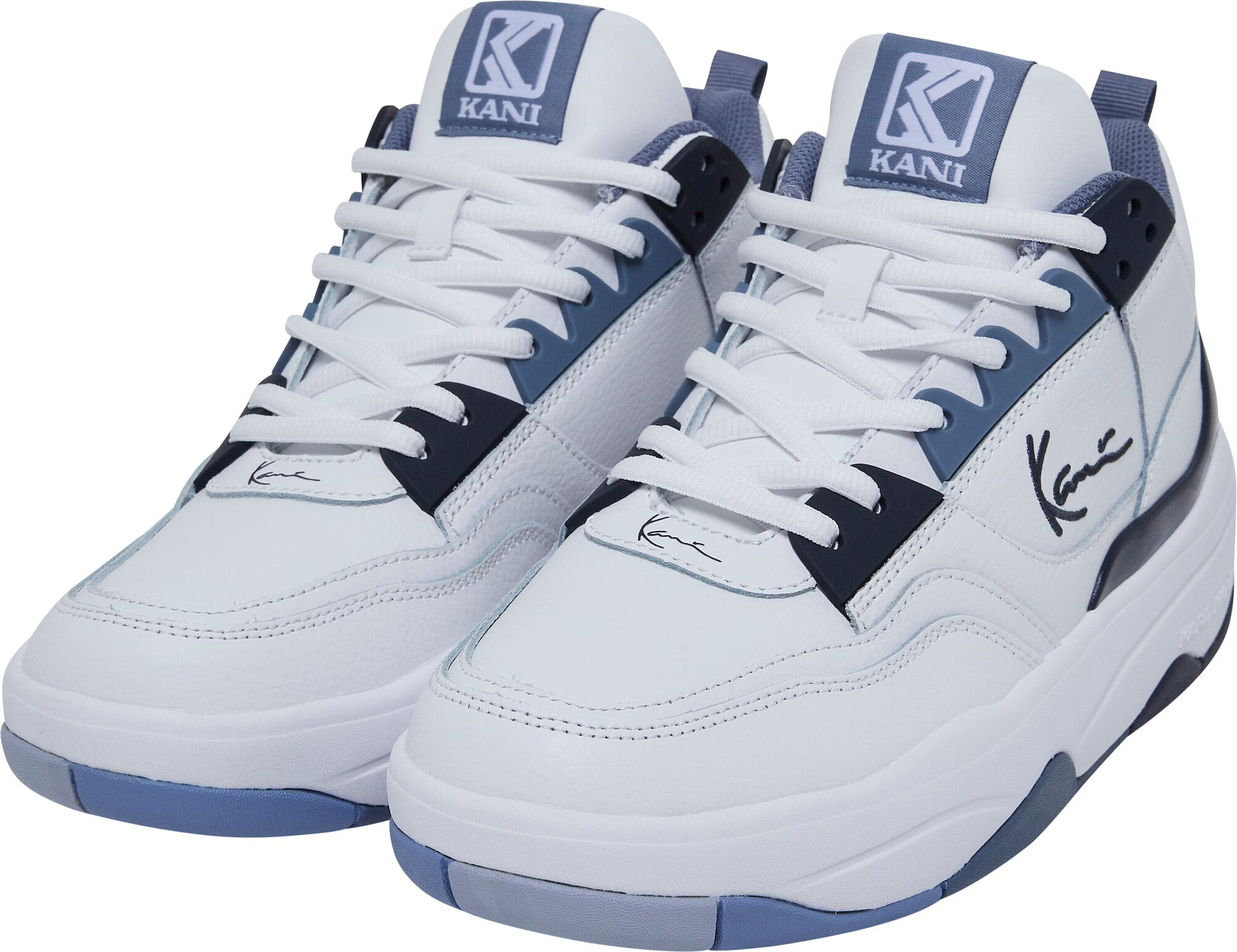 Karl Kani Sneaker înalt albastru / alb - Pled.ro