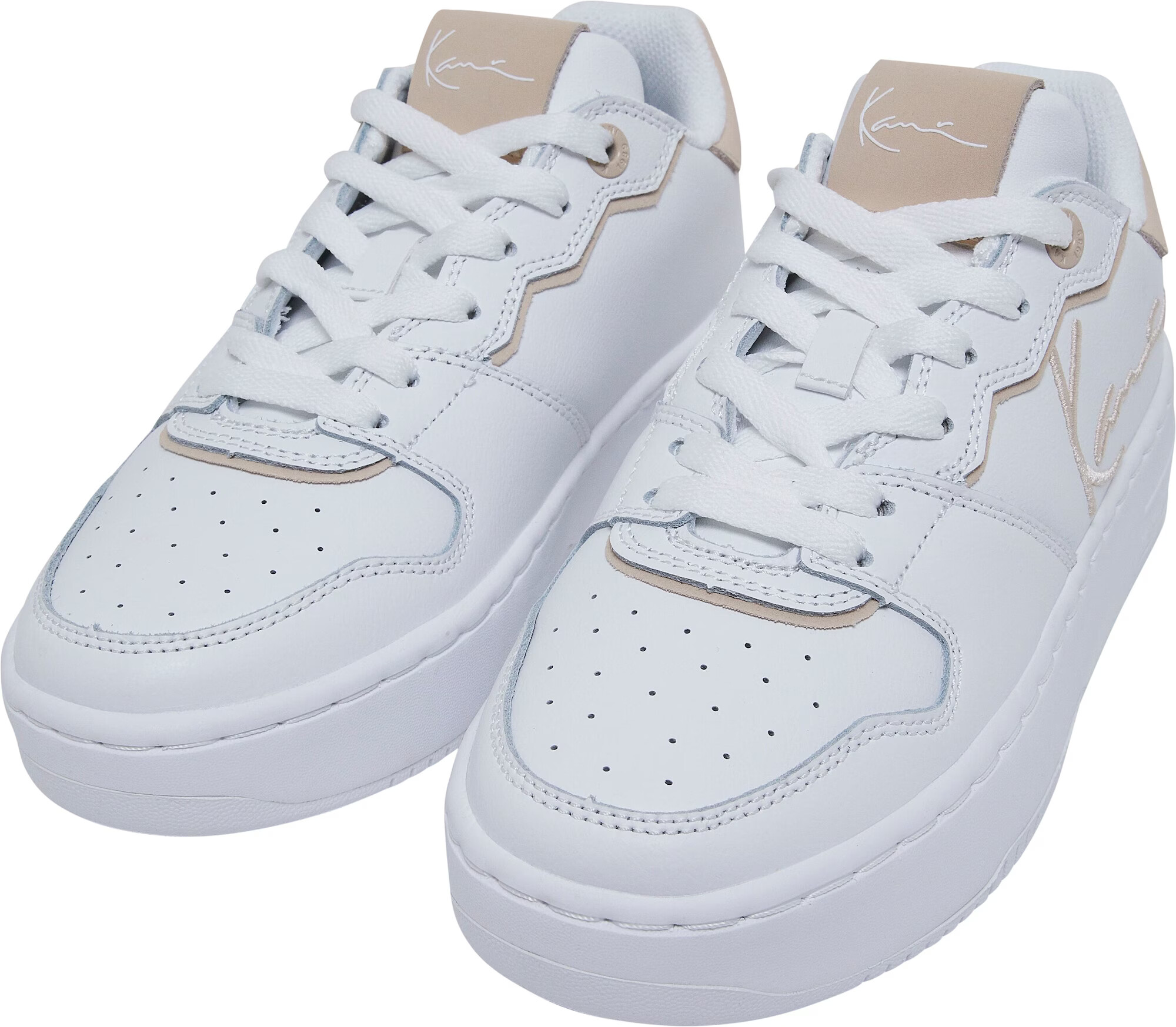 Karl Kani Sneaker low bej / alb - Pled.ro