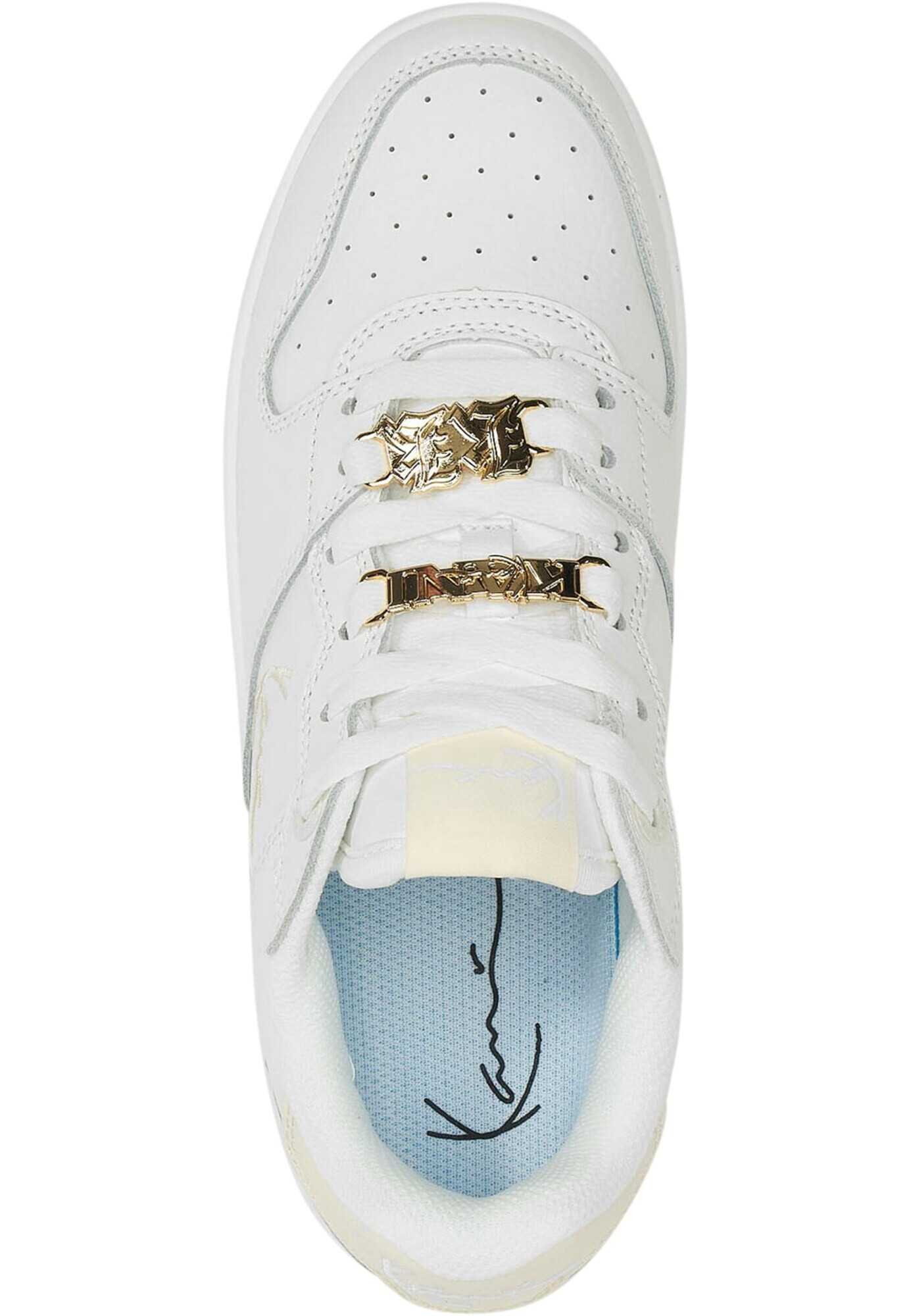 Karl Kani Sneaker low crem / auriu / alb - Pled.ro