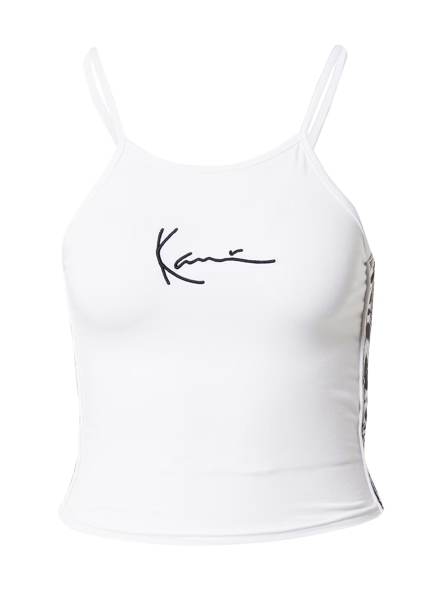 Karl Kani Top negru / alb - Pled.ro