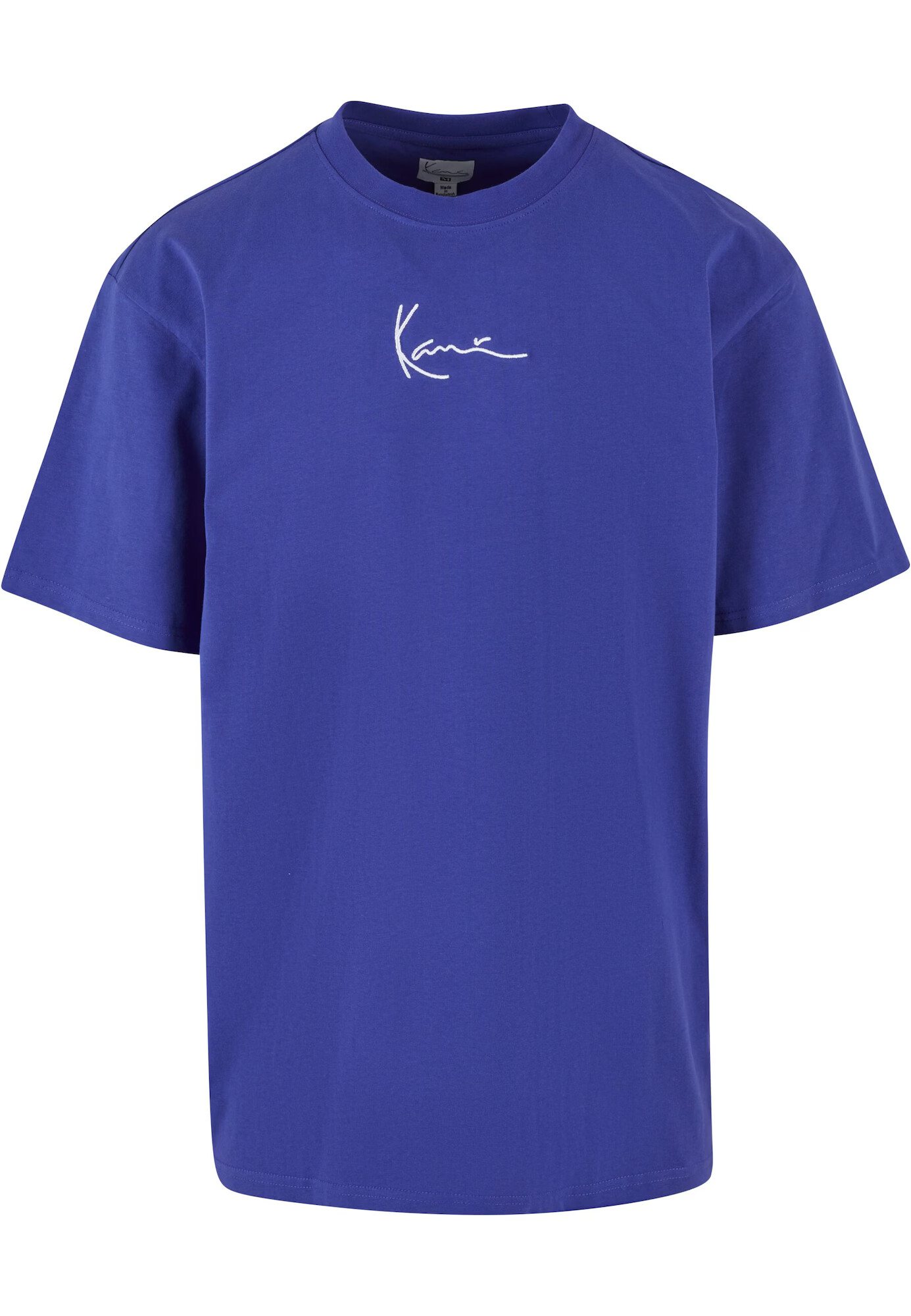 Karl Kani Tricou 'KM-TE011-092-010' albastru cobalt / alb - Pled.ro