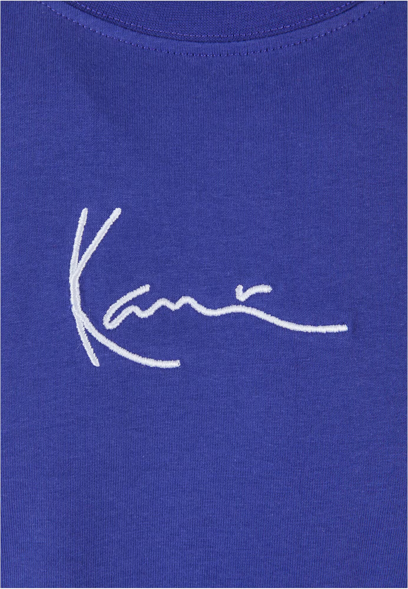 Karl Kani Tricou 'KM-TE011-092-010' albastru cobalt / alb - Pled.ro