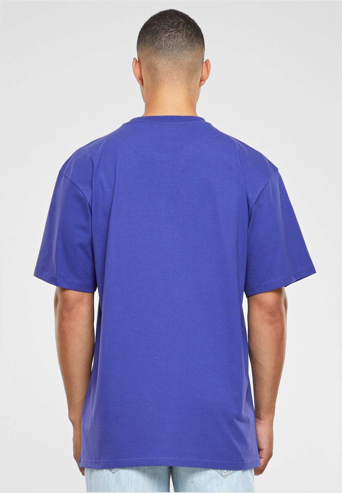 Karl Kani Tricou 'KM-TE011-092-010' albastru cobalt / alb - Pled.ro