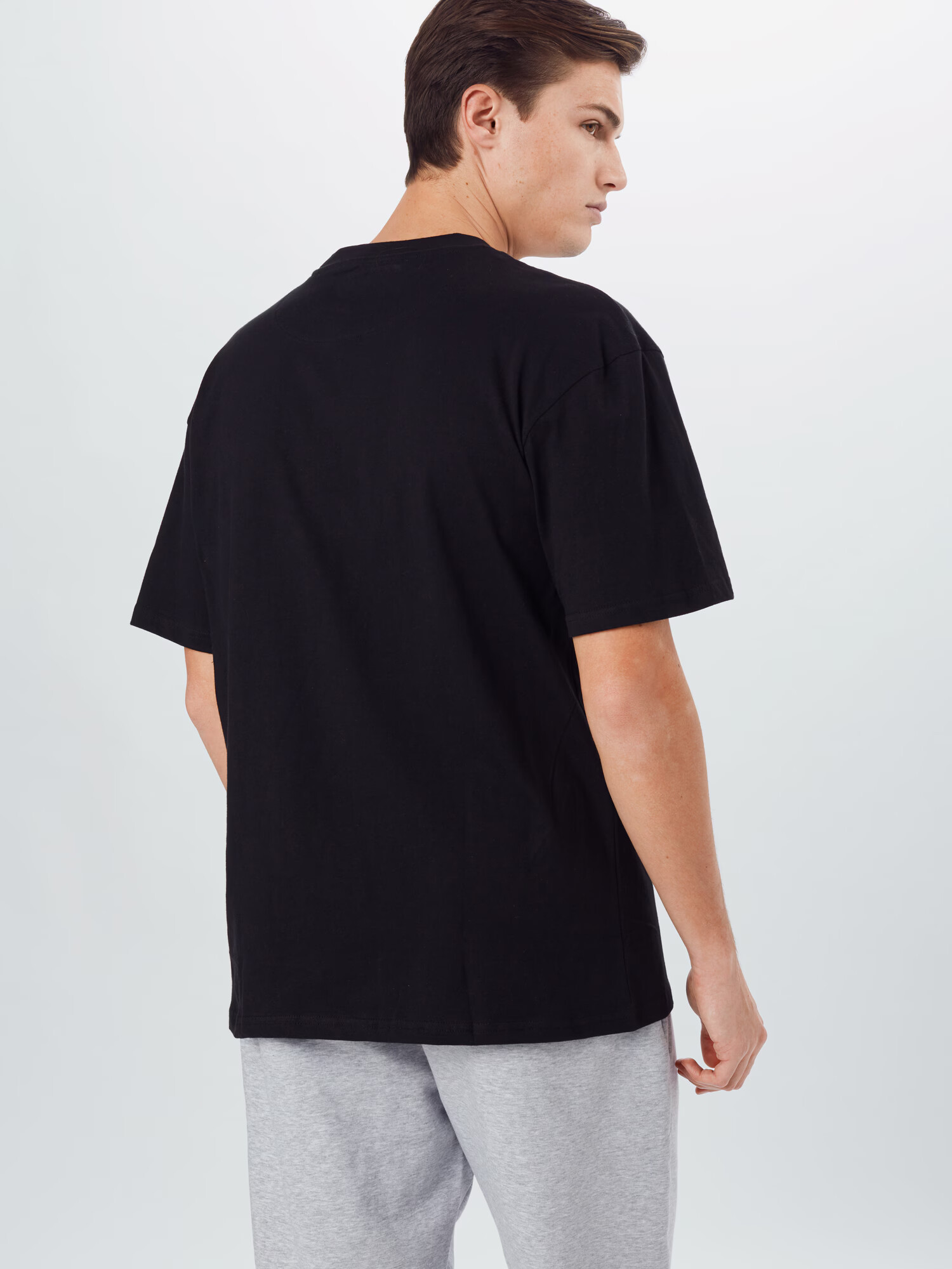 Karl Kani Tricou 'Signature' negru / alb - Pled.ro