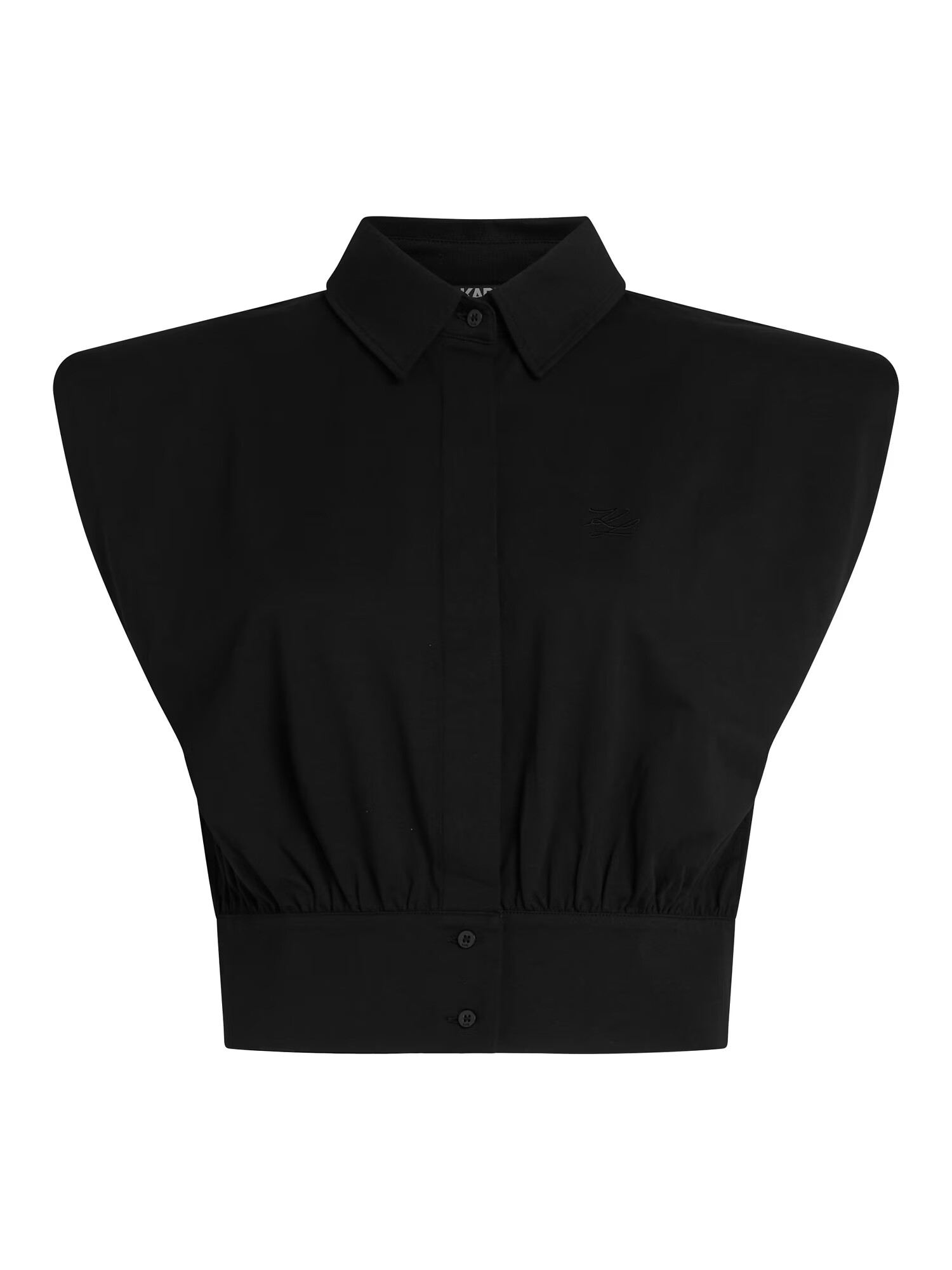 Karl Lagerfeld Bluză negru - Pled.ro