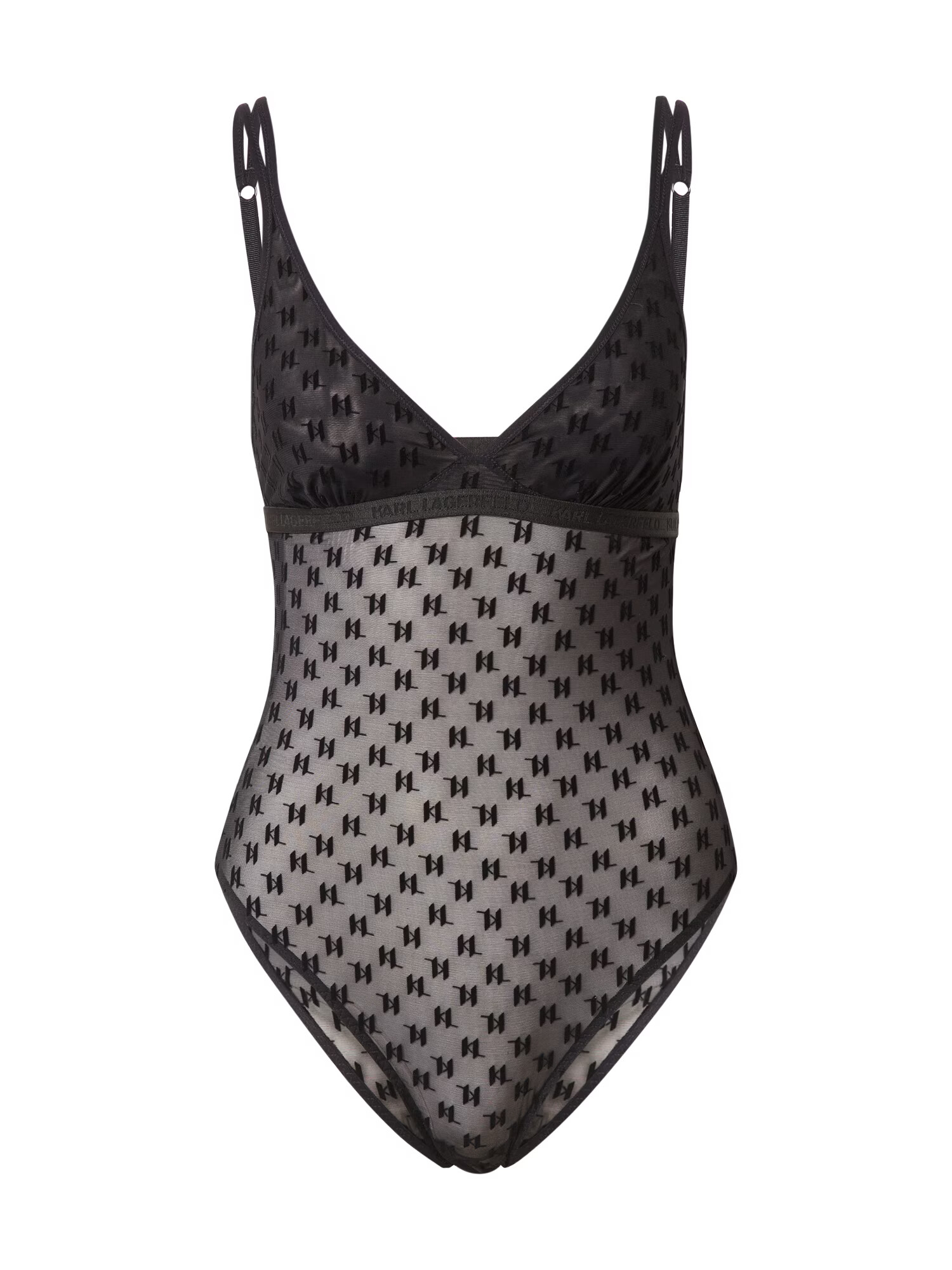 Karl Lagerfeld Body negru - Pled.ro