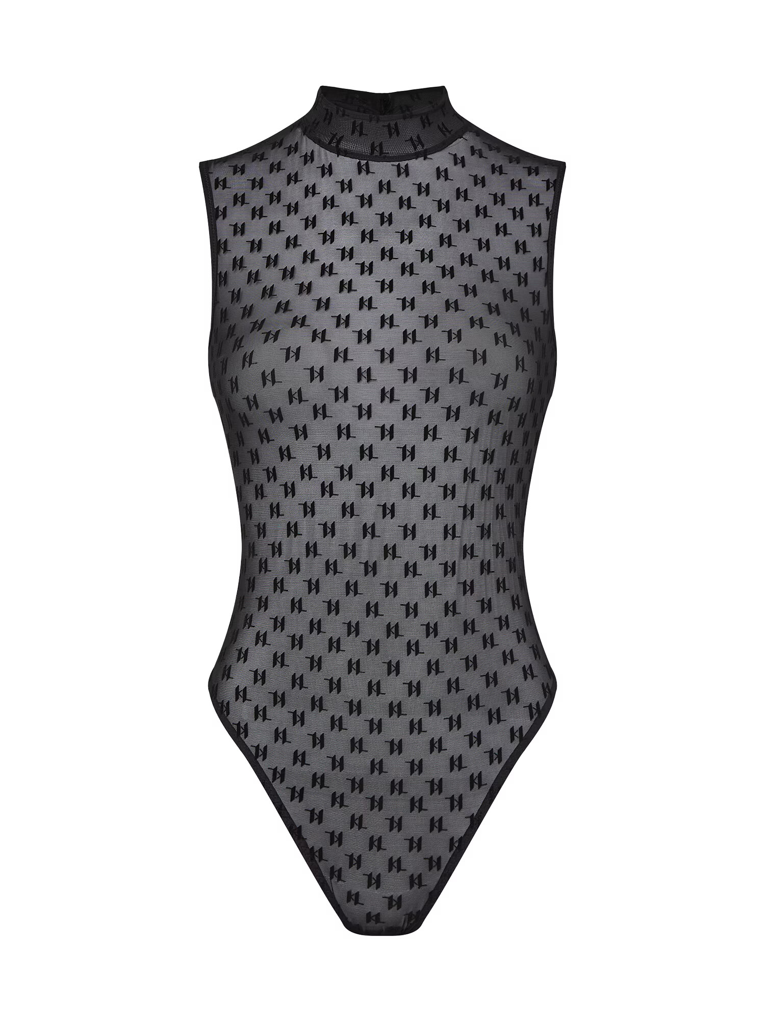 Karl Lagerfeld Body negru - Pled.ro