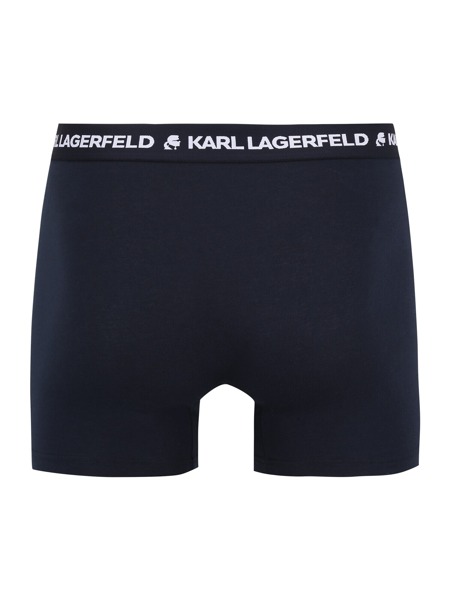 Karl Lagerfeld Boxeri bleumarin / alb - Pled.ro